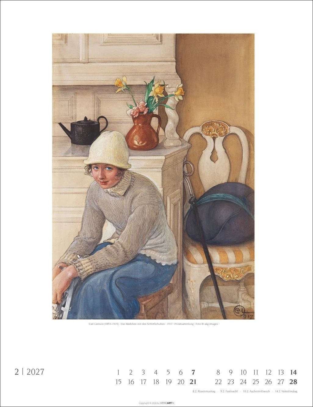 Carl Larsson Kalender 2027 – Ansicht
