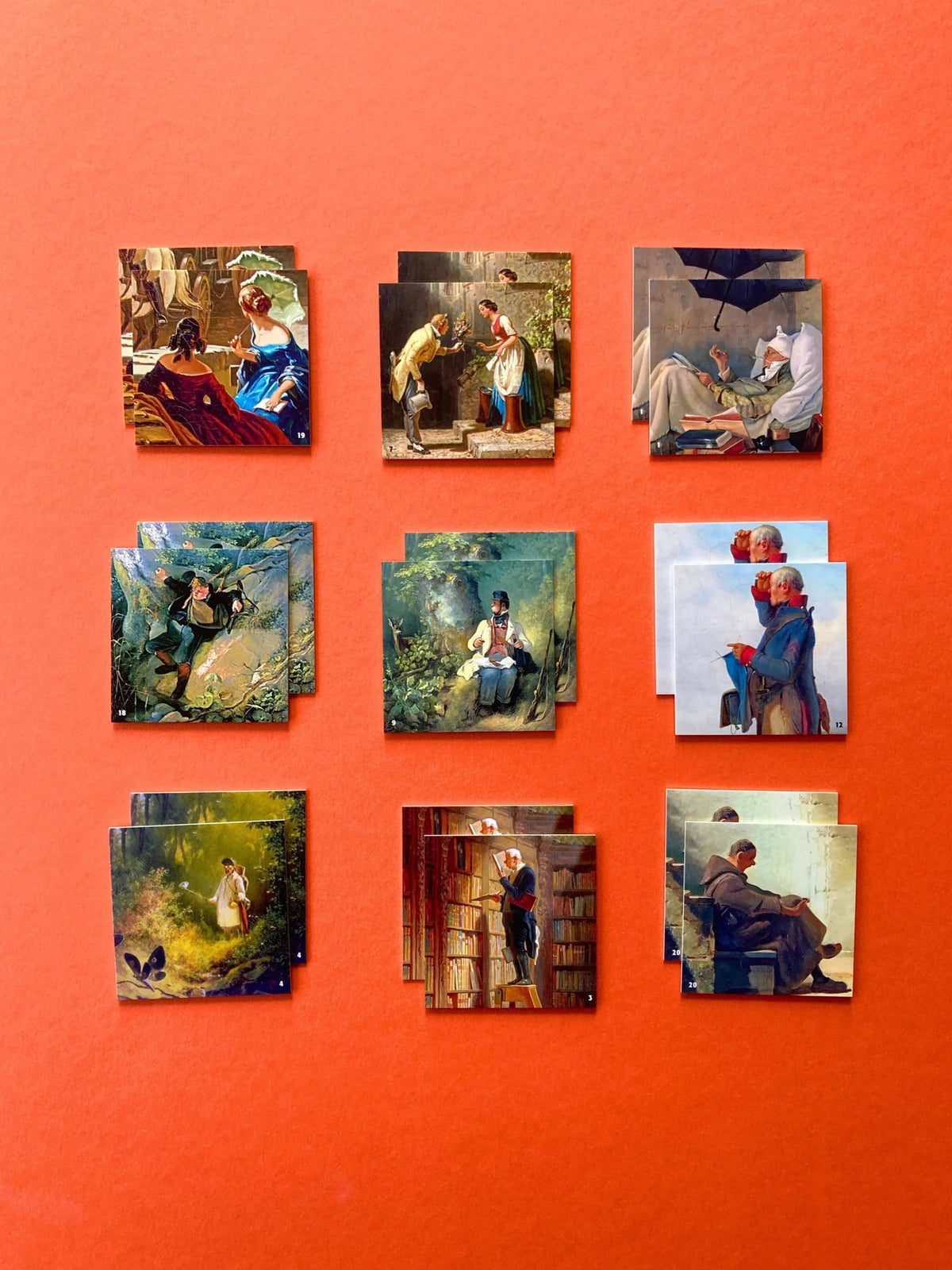 Carl Spitzweg. Memo | Matching Game – Ansicht