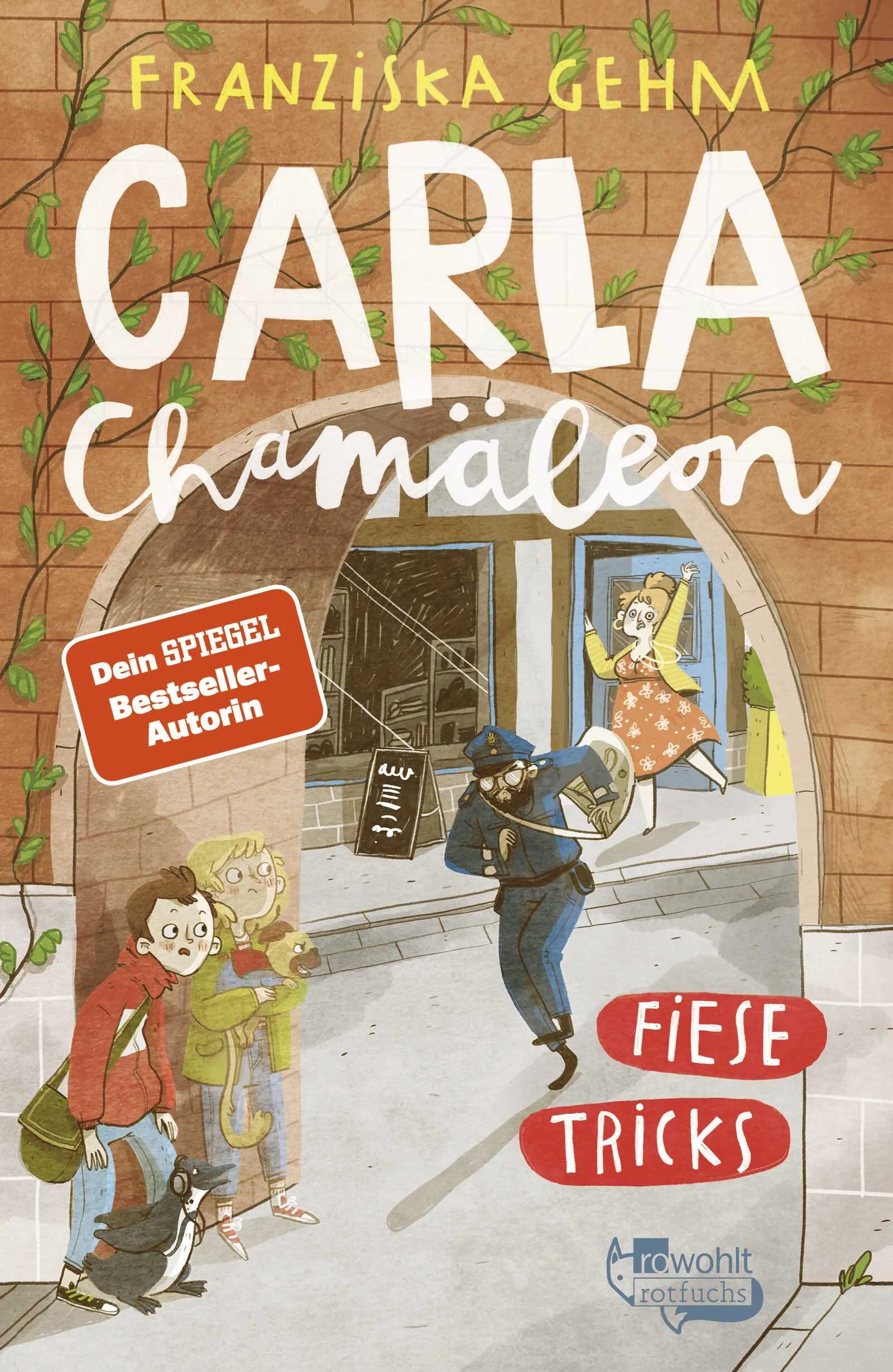 Buchcover von 'Carla Chamäleon: Fiese Tricks' - Gebundene Ausgabe von Franziska Gehm