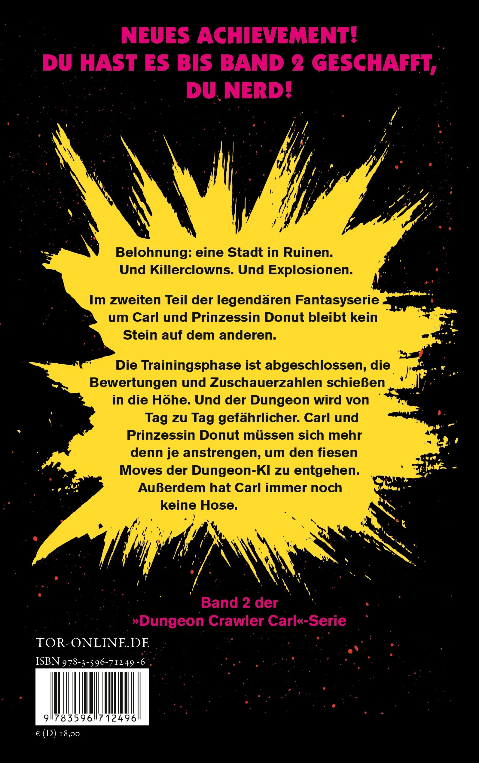 Rückseite: Carl's Doomsday Scenario (Paperback)