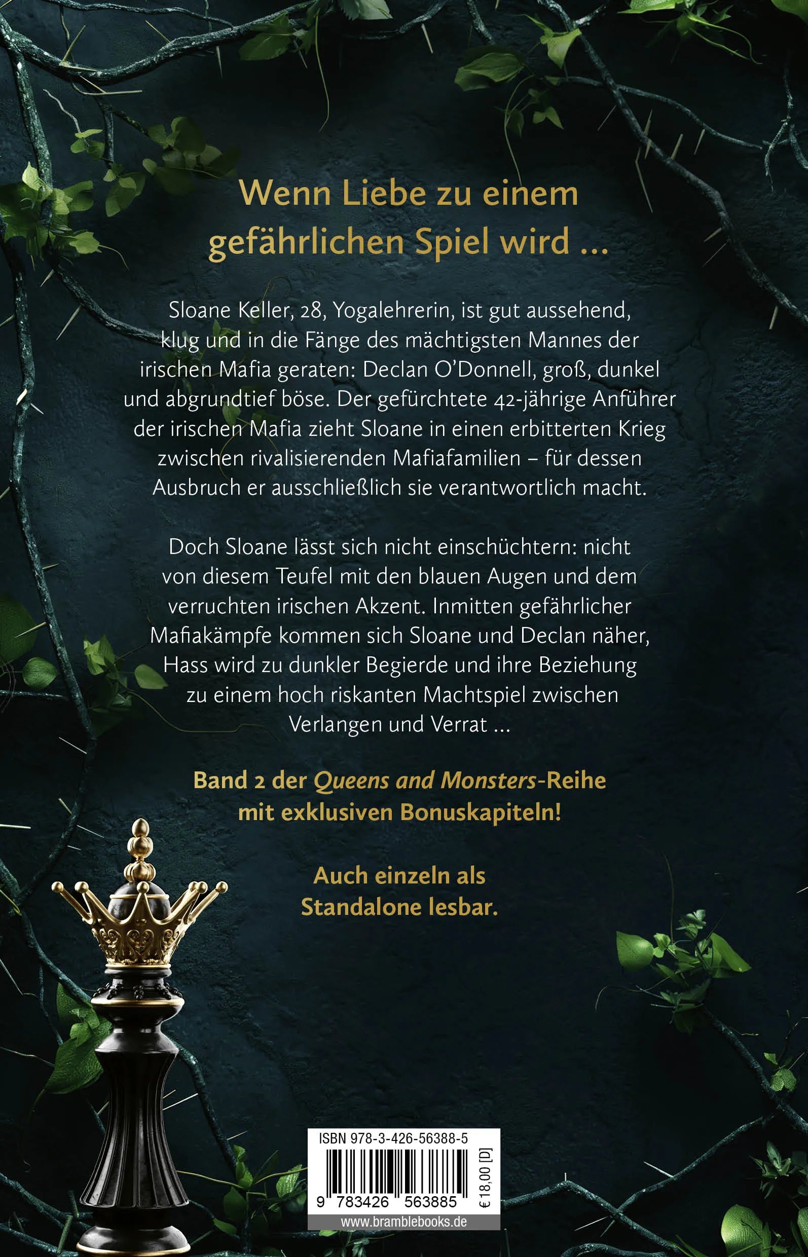 Buchrückseite von 'Carnal Urges' mit Klappentext - Paperback