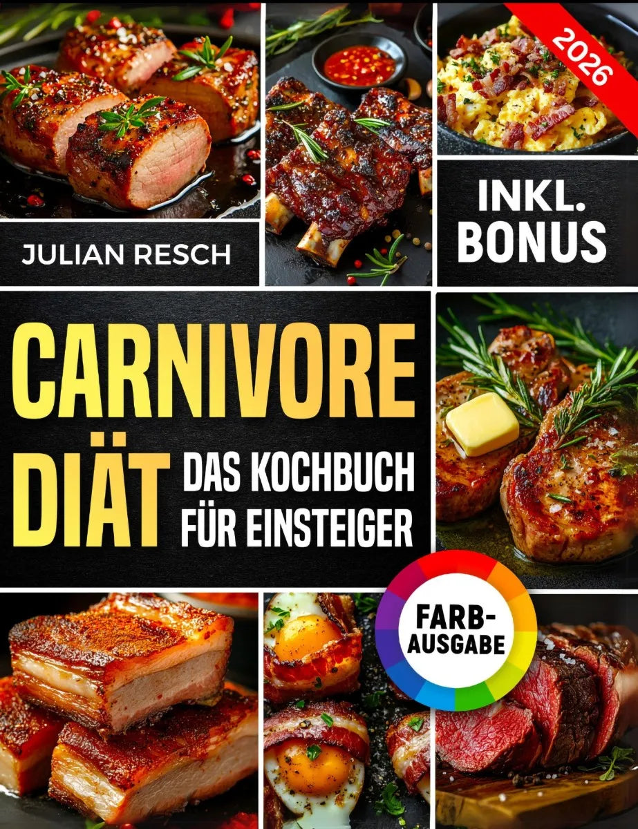Cover: Carnivore Diät für Einsteiger (E-Book) von Julian Resch