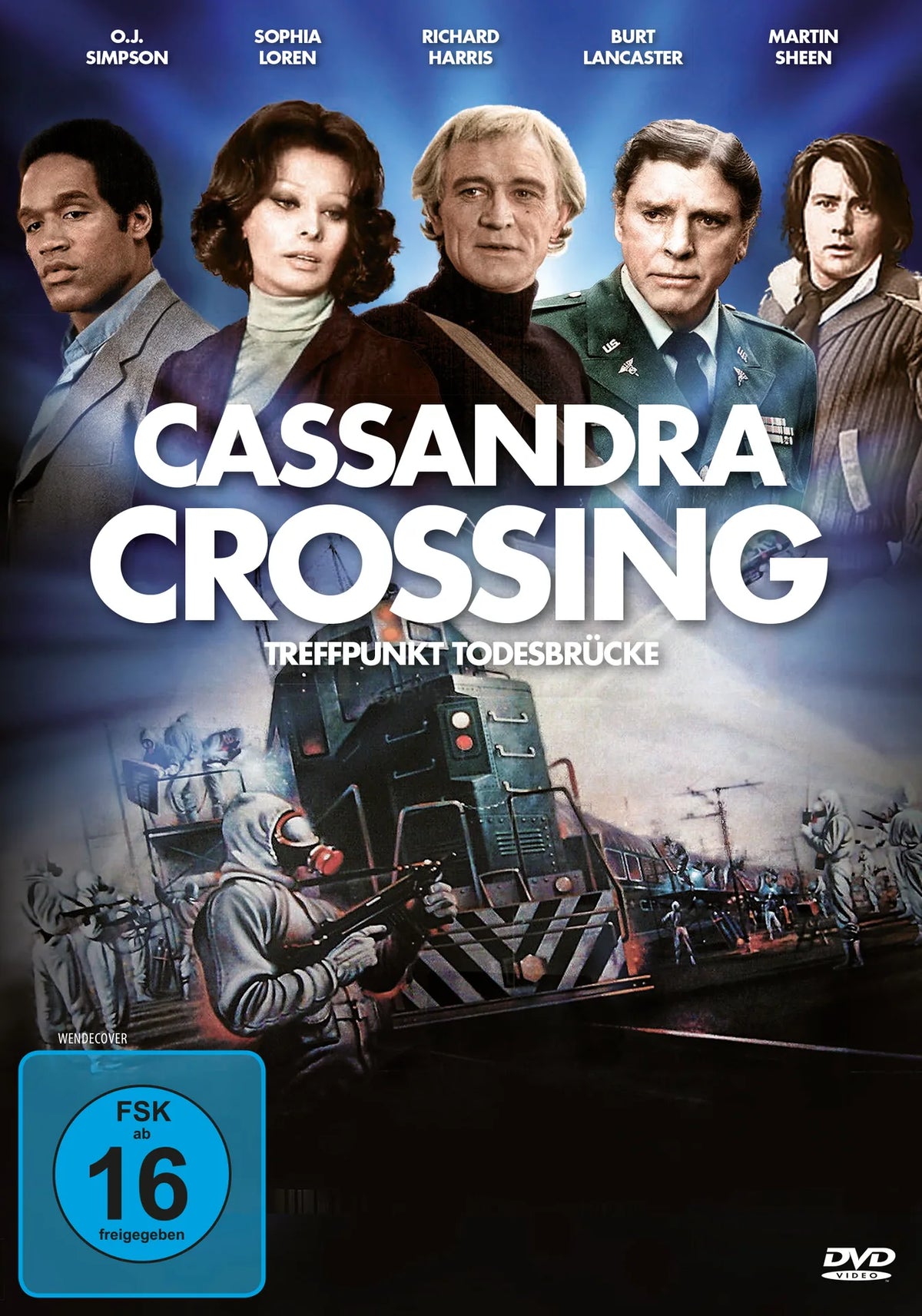 DVD-Cover: Cassandra Crossing - Treffpunkt Todesbrücke - Neuauflage. Regie: George Pan Cosmatos