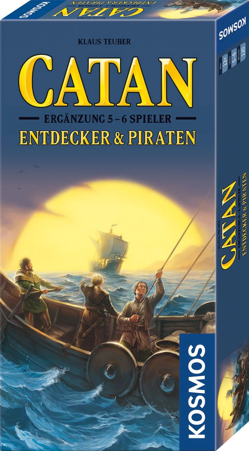 Brettspiel: Catan Entdecker & Piraten Ergänzung 5/6 Spieler