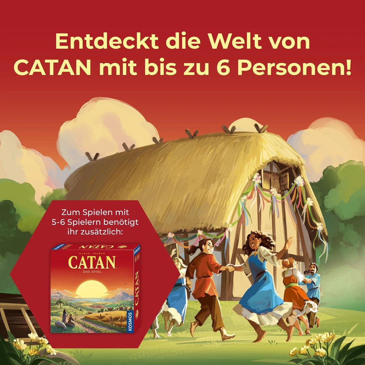 CATAN - Das Spiel - Erweiterung für 5-6 Personen – Ansicht
