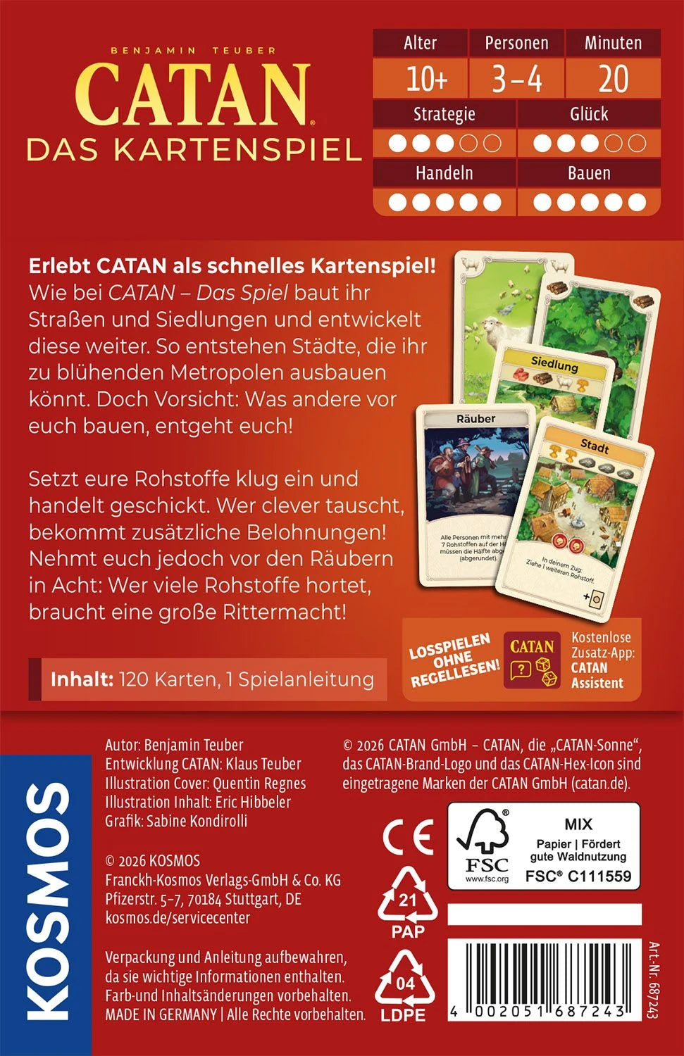 CATAN - Das Kartenspiel – Ansicht