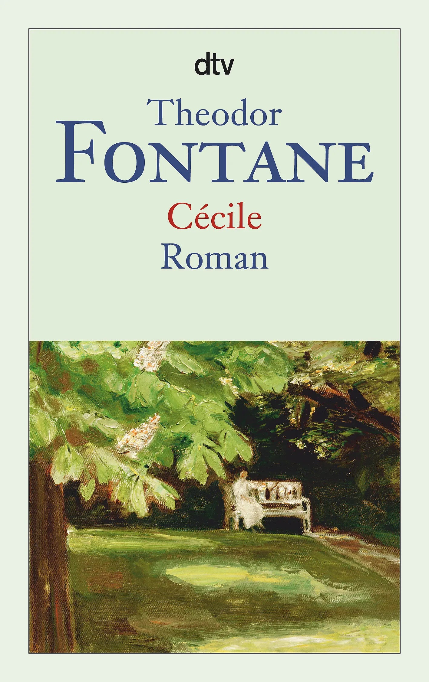 Buchcover von 'Cécile' - Taschenbuch von Theodor Fontane