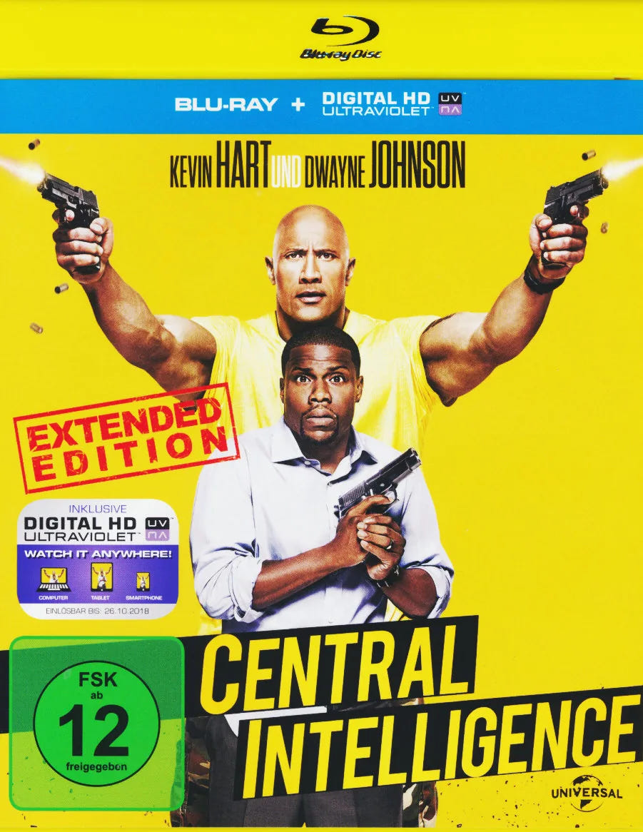 Central Intelligence - Extended Edition - Blu-ray Disc