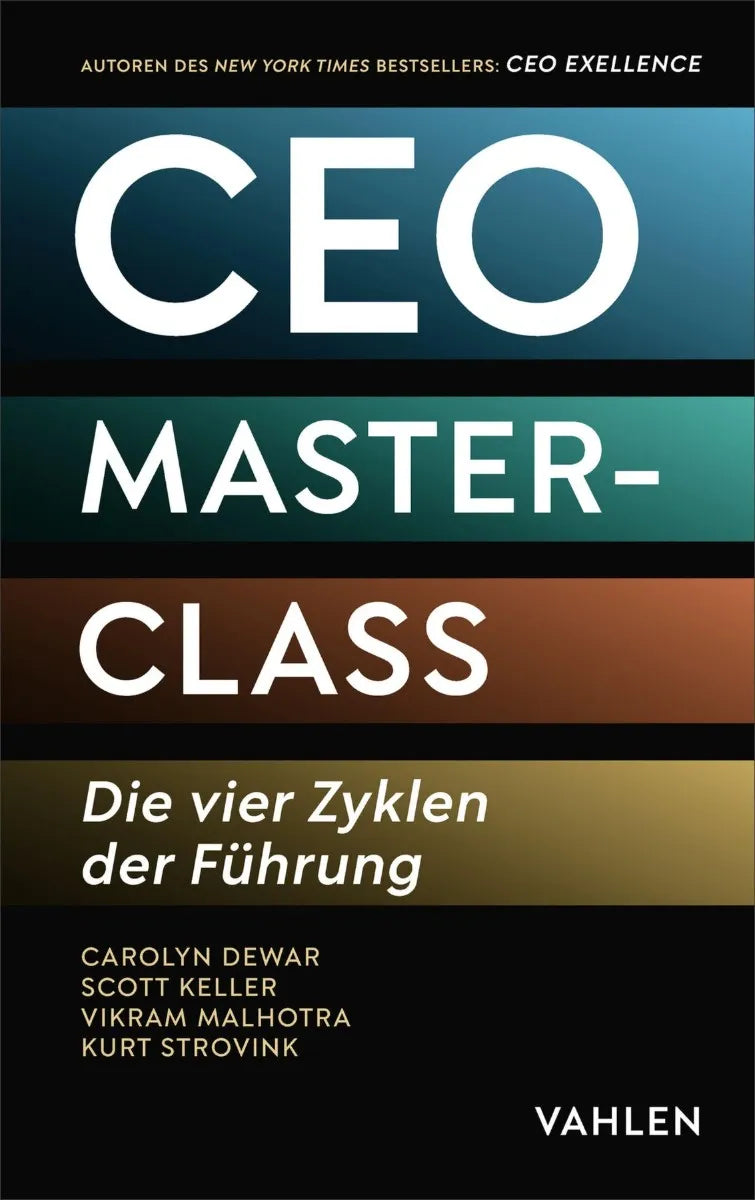 Cover: CEO Masterclass (E-Book) von Carolyn Dewar