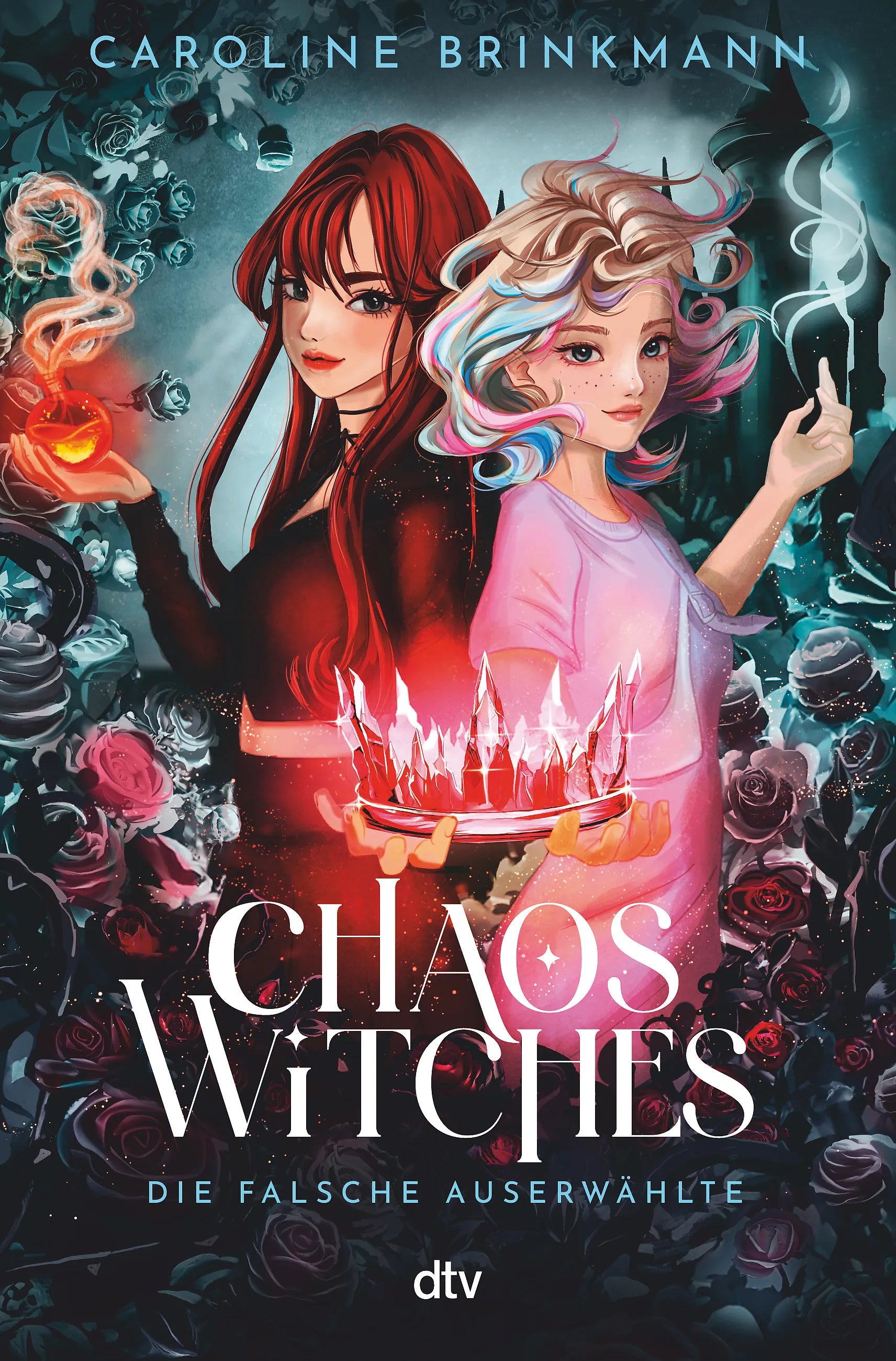 Buchcover von 'Chaos Witches – Die falsche Auserwählte' - Gebundene Ausgabe von Caroline Brinkmann