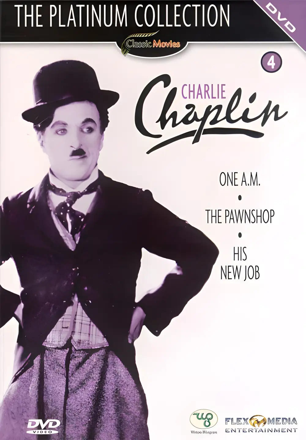 Charlie Chaplin The Platinum Collection DVD 4 Cover