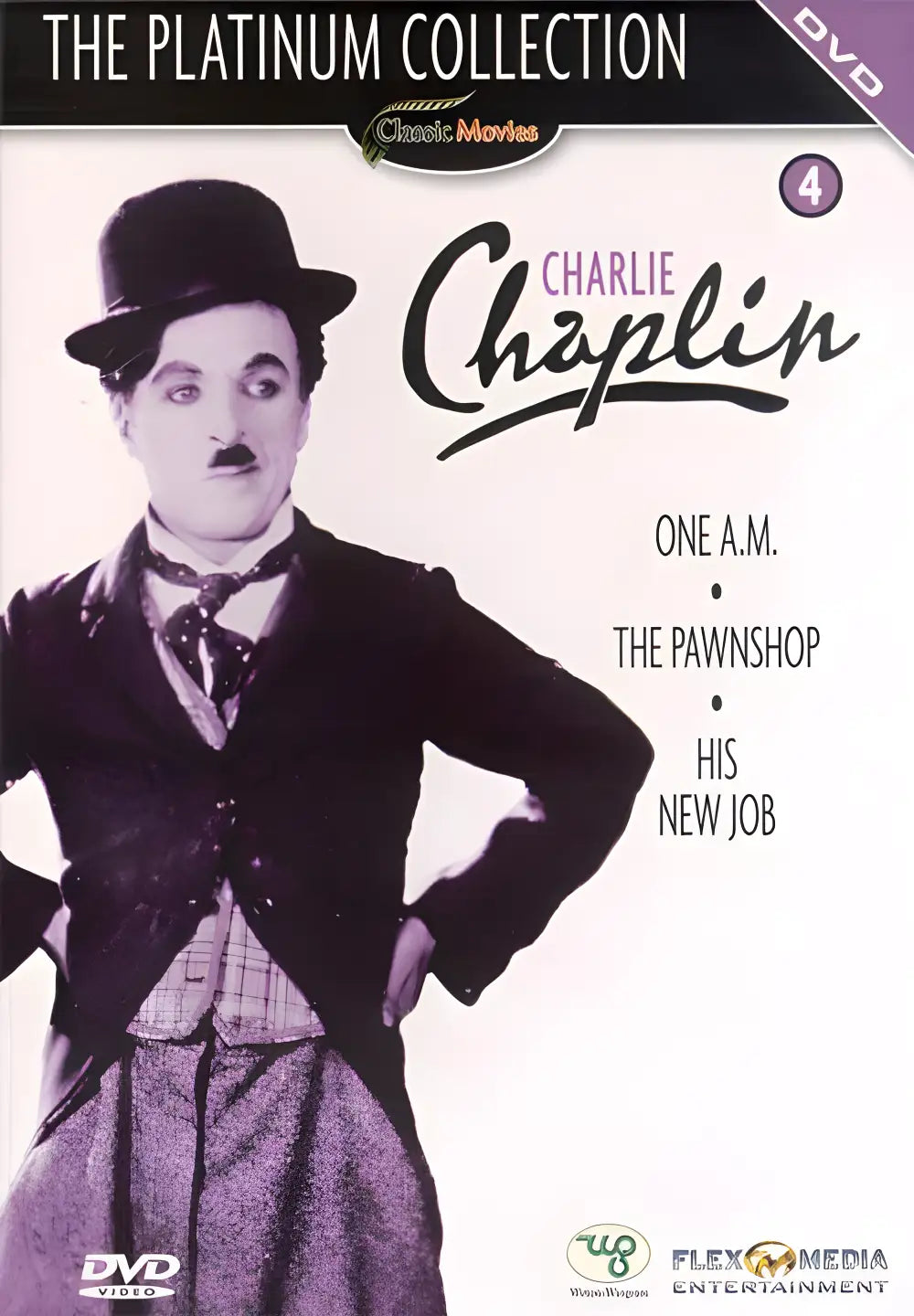 Charlie Chaplin The Platinum Collection DVD 4 Cover