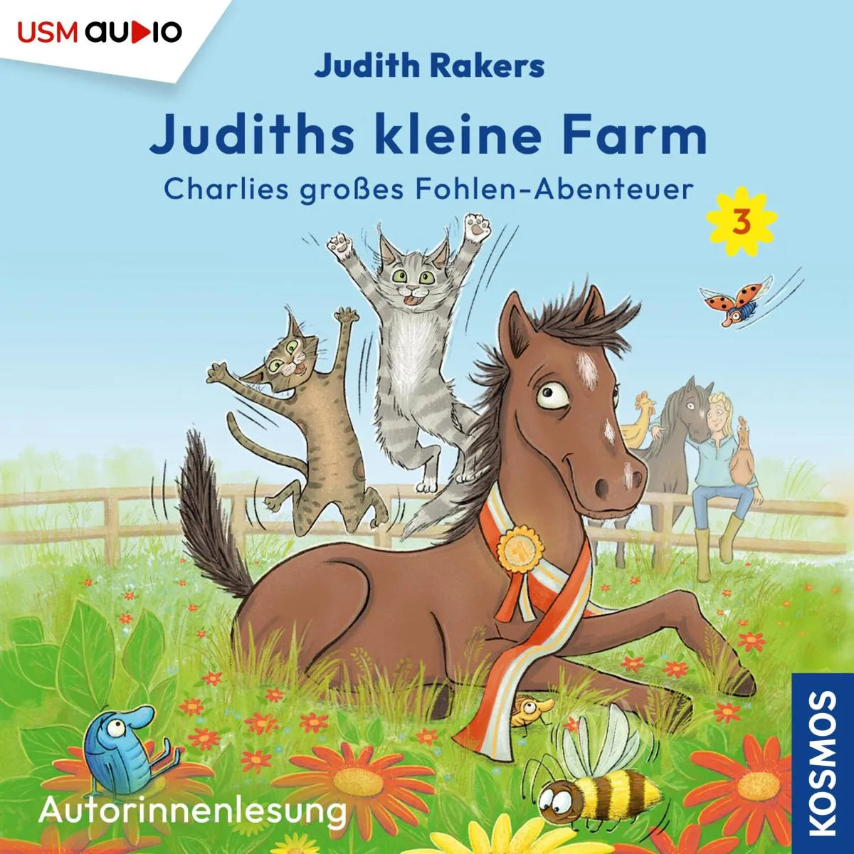 Cover: Charlies großes Fohlen-Abenteuer (Hörbuch Download) von Judith Rakers