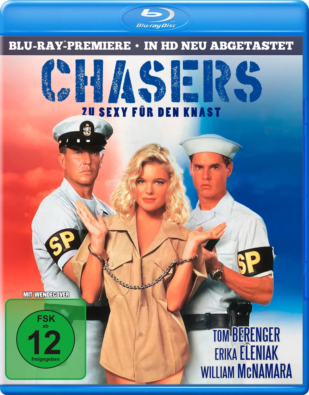 Blu-ray-Cover: Chasers - Zu sexy für den Knast. Regie: Dennis Hopper