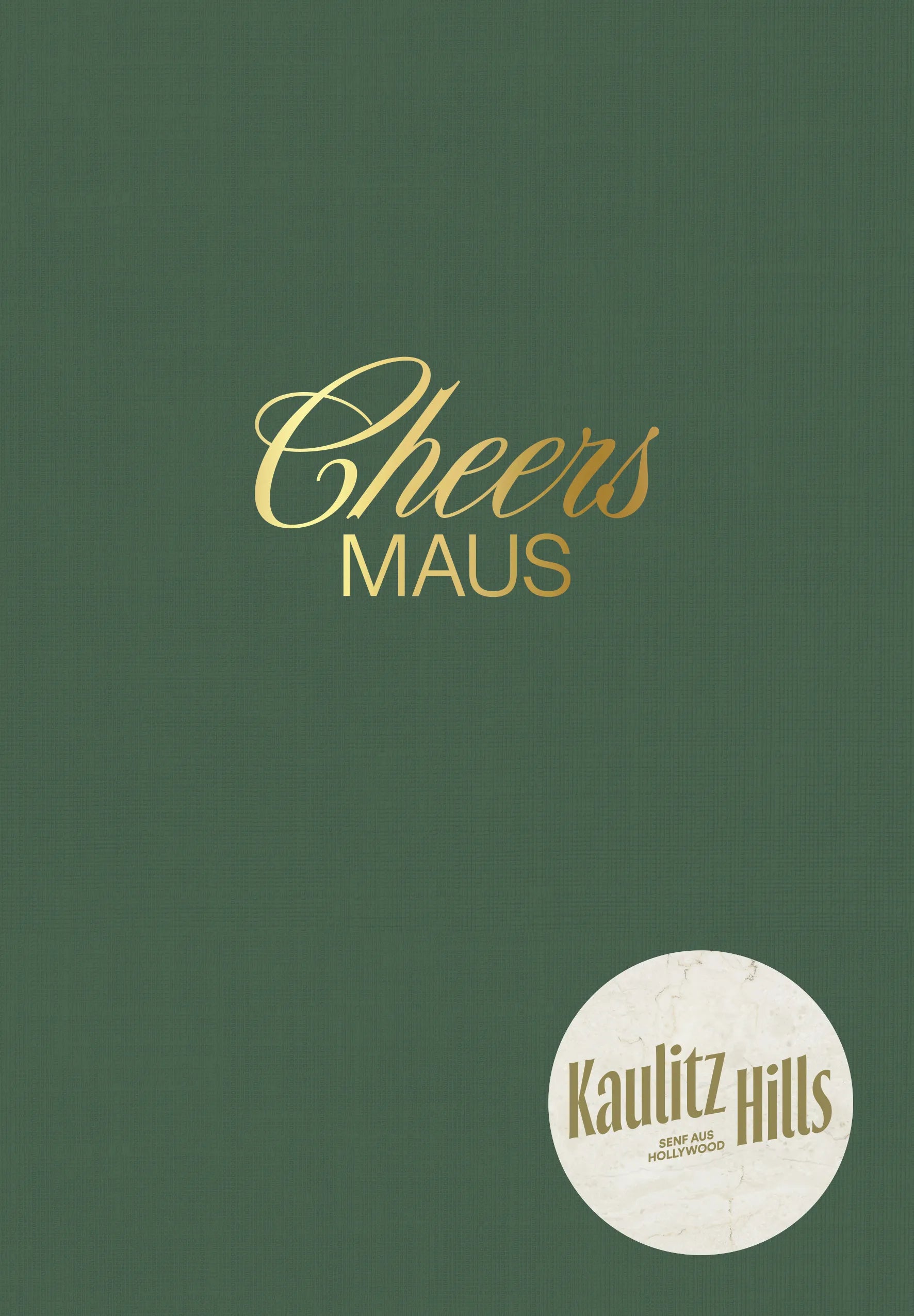 Detailansicht: Cheers Maus (Hardcover)