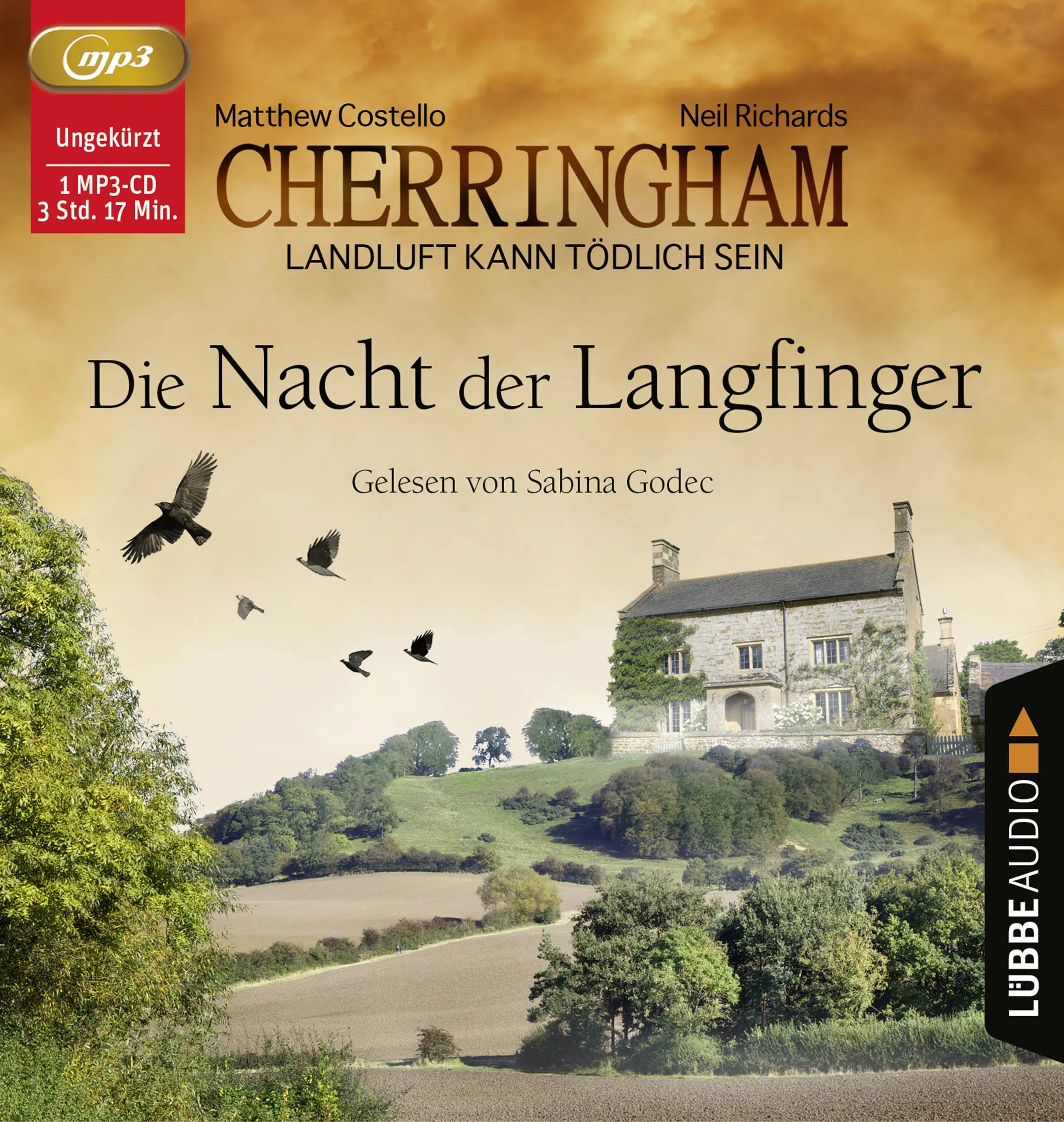 Buchcover von 'Cherringham - Die Nacht der Langfinger' - Hörbuch (CD) von Matthew Costello