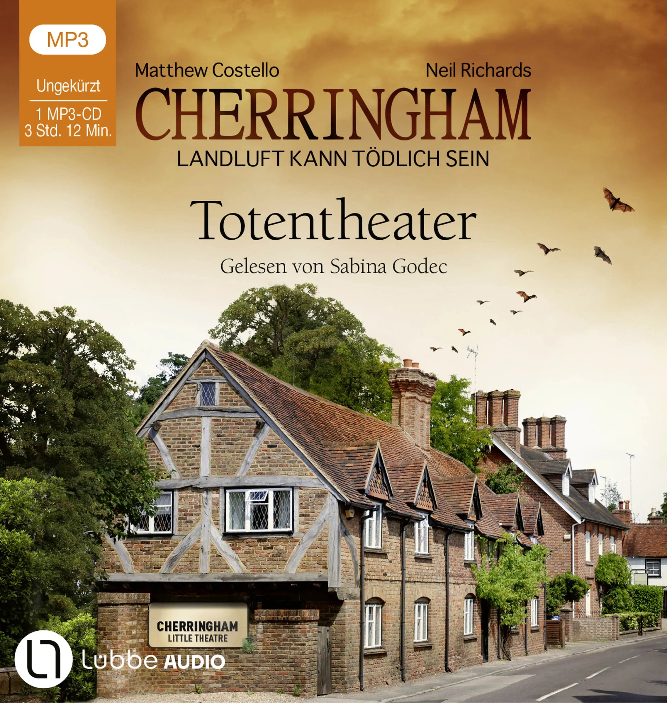 Buchcover von 'Cherringham - Totentheater' - Hörbuch (CD) von Matthew Costello