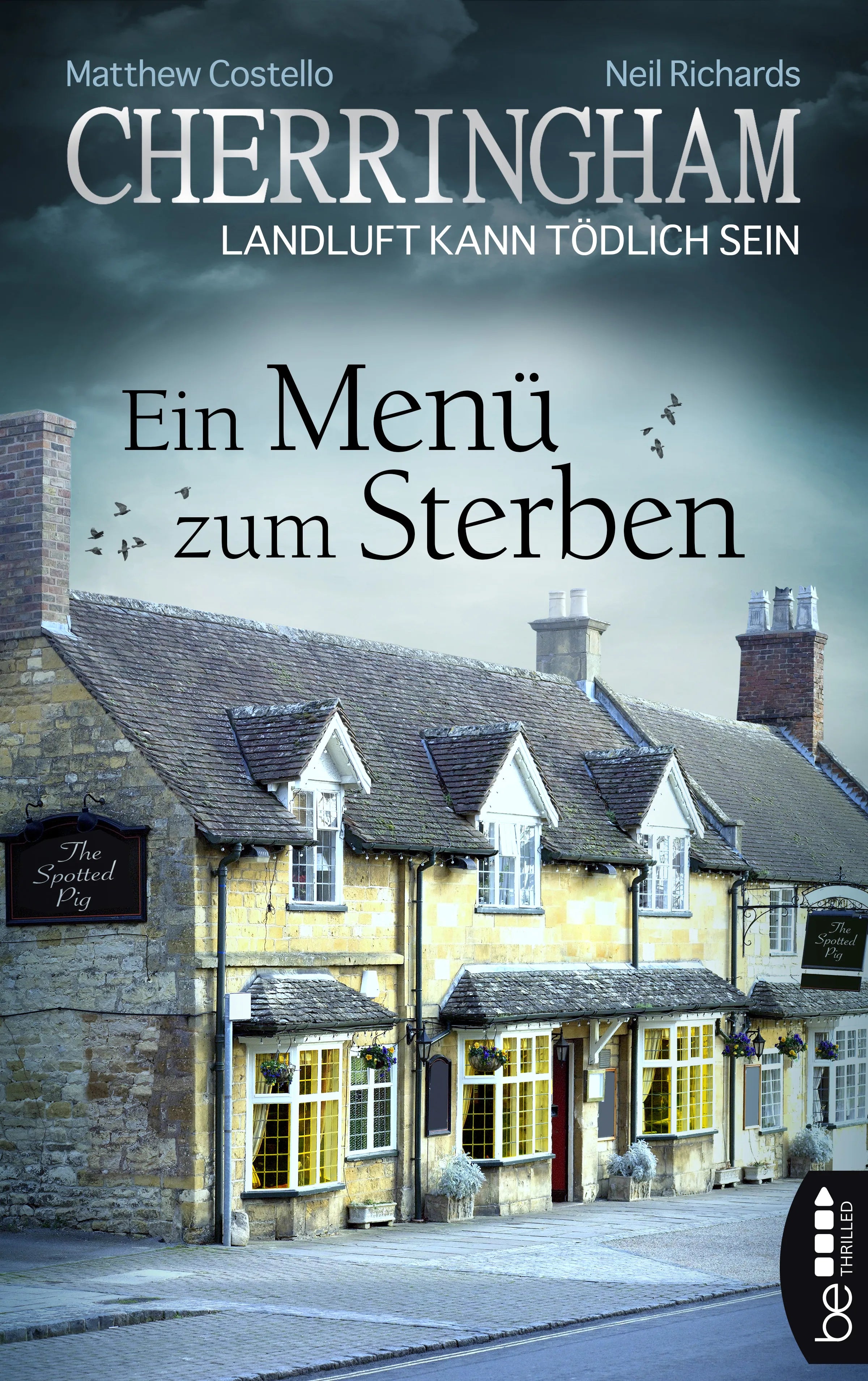 Buchcover von 'Cherringham - Ein Menü zum Sterben' - Taschenbuch von Matthew Costello