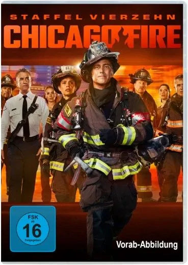 DVD-Cover: Chicago Fire: Staffel 14. Regie: Reza Tabrizi