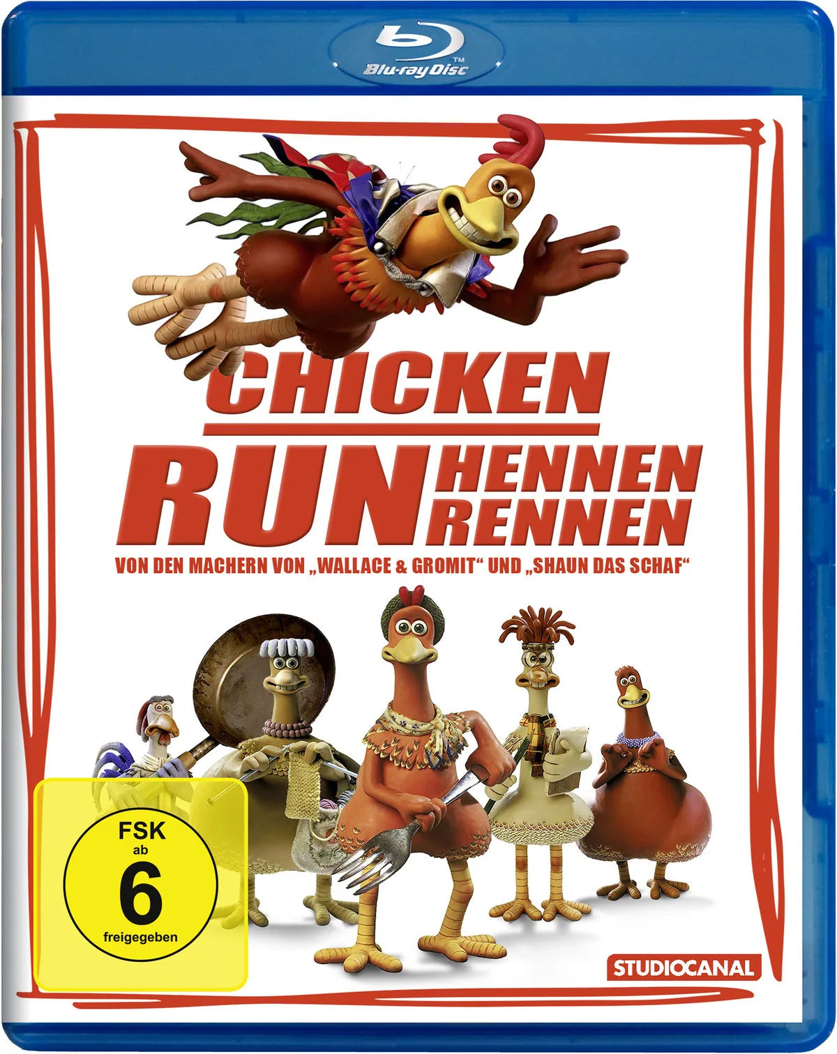 Chicken Run - Hennen Rennen - Blu-ray Disc