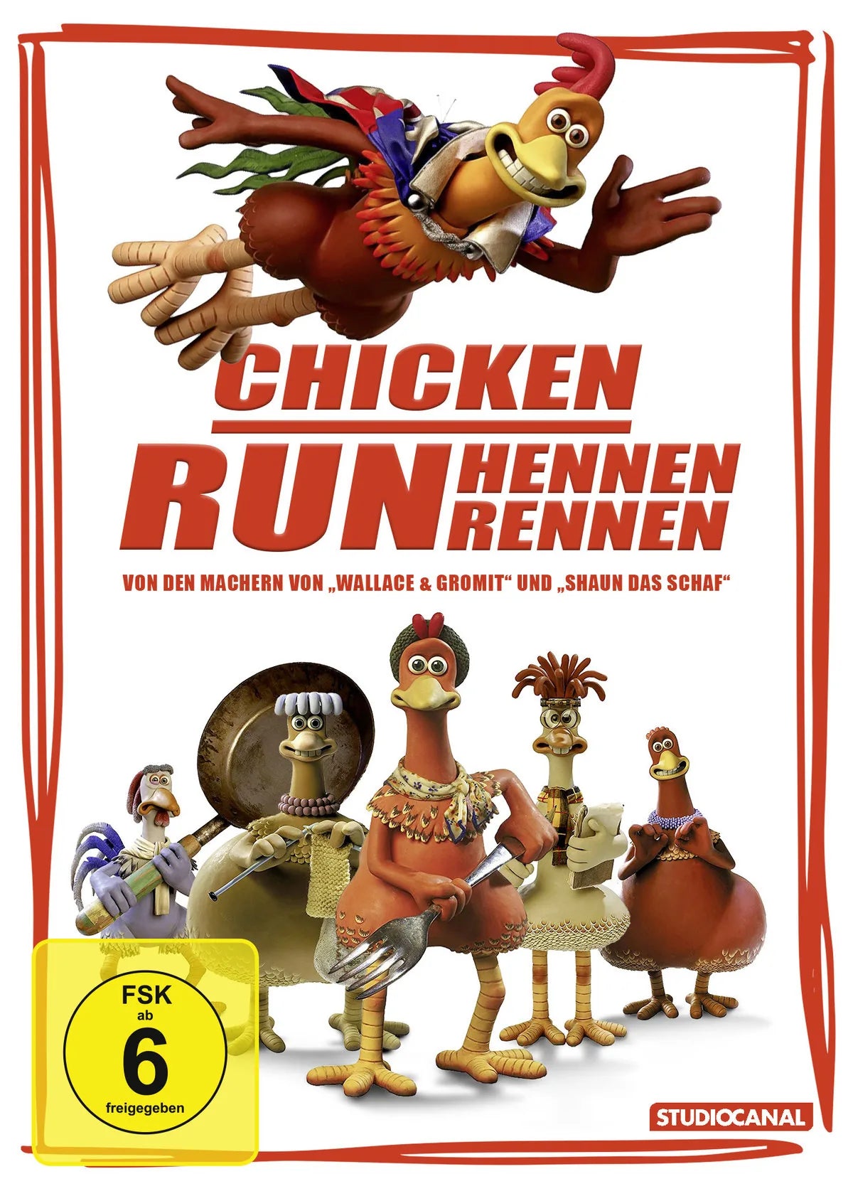 Chicken Run - Hennen Rennen - DVD