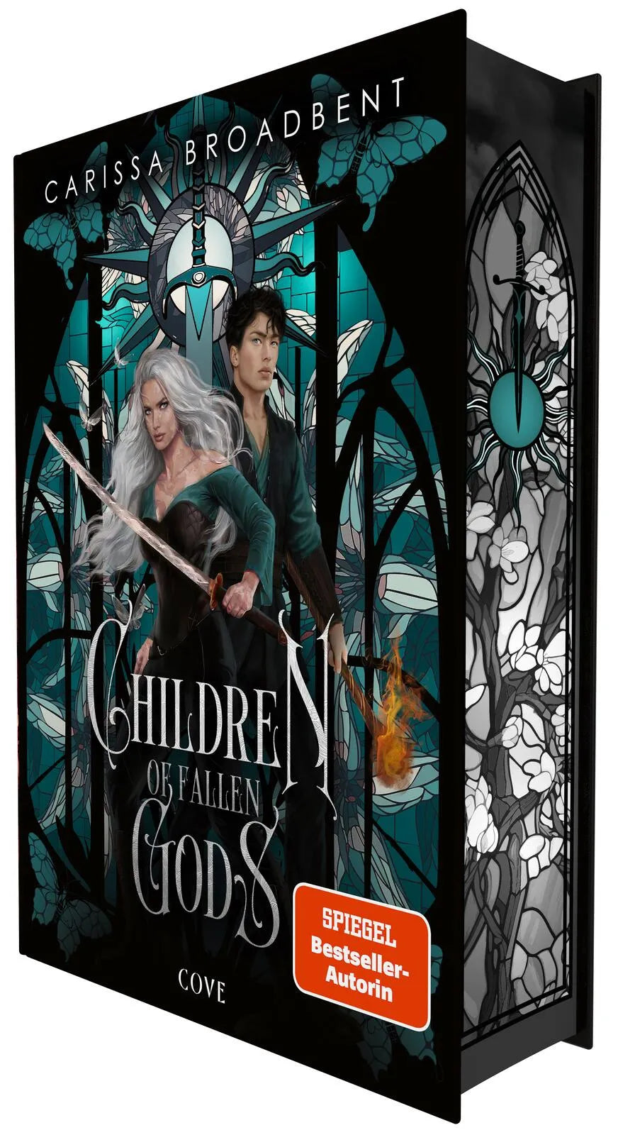 Buchcover von 'Children of Fallen Gods' - Gebundene Ausgabe von Carissa Broadbent