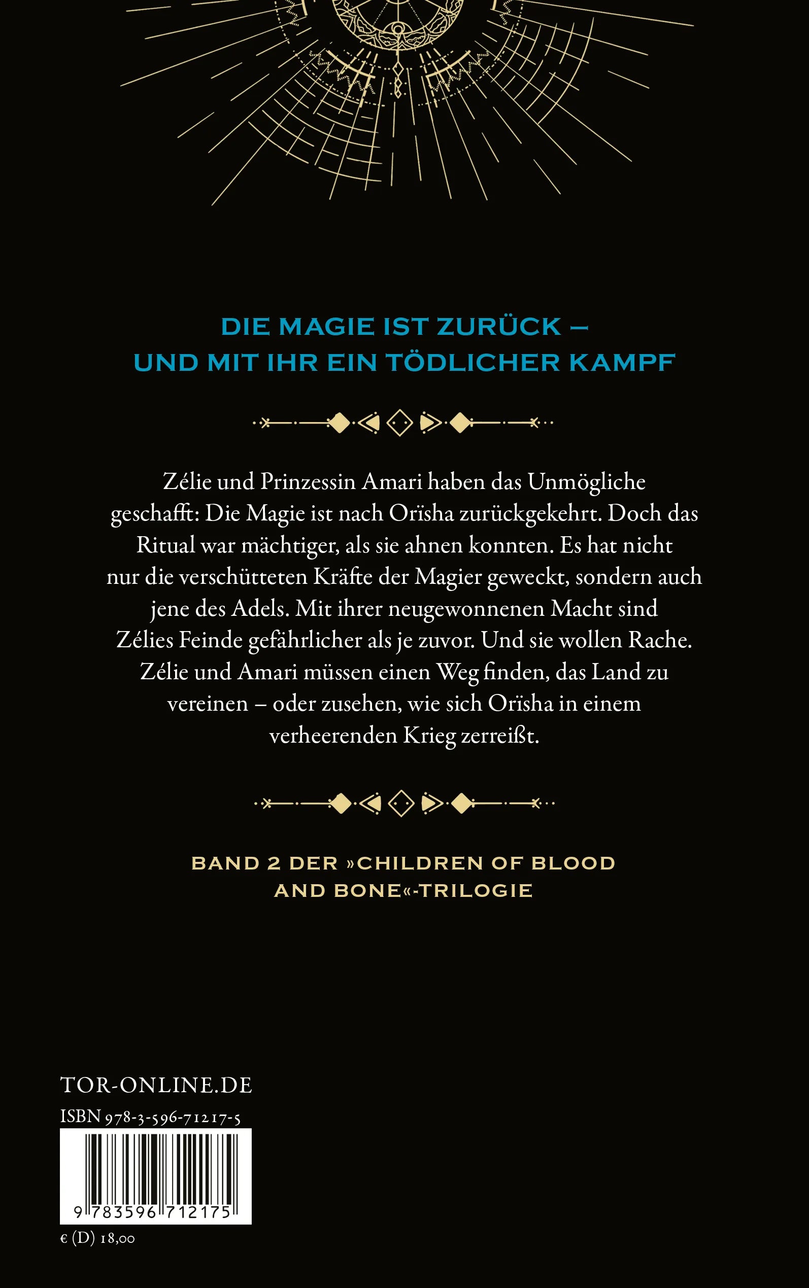 Rückseite: Children of Virtue and Vengeance (Paperback)