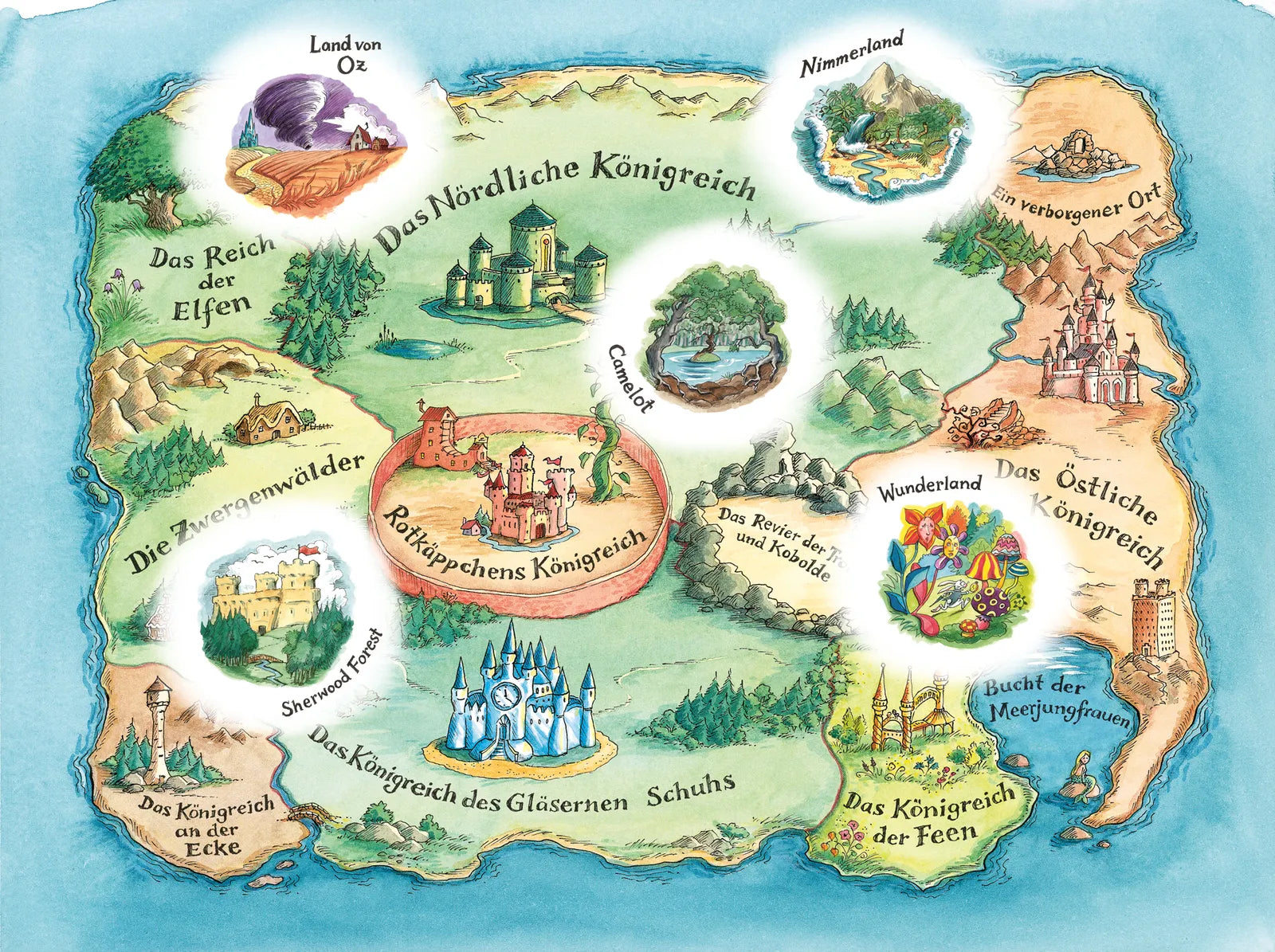 Produktansicht: Land of Stories: Das magische Land – Ein Königreich in Gefahr (Gebundene Ausgabe)