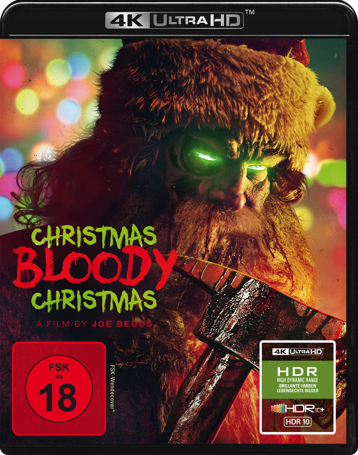 4K UHD Blu-ray-Cover: Christmas Bloody Christmas. Regie: Joe Begos