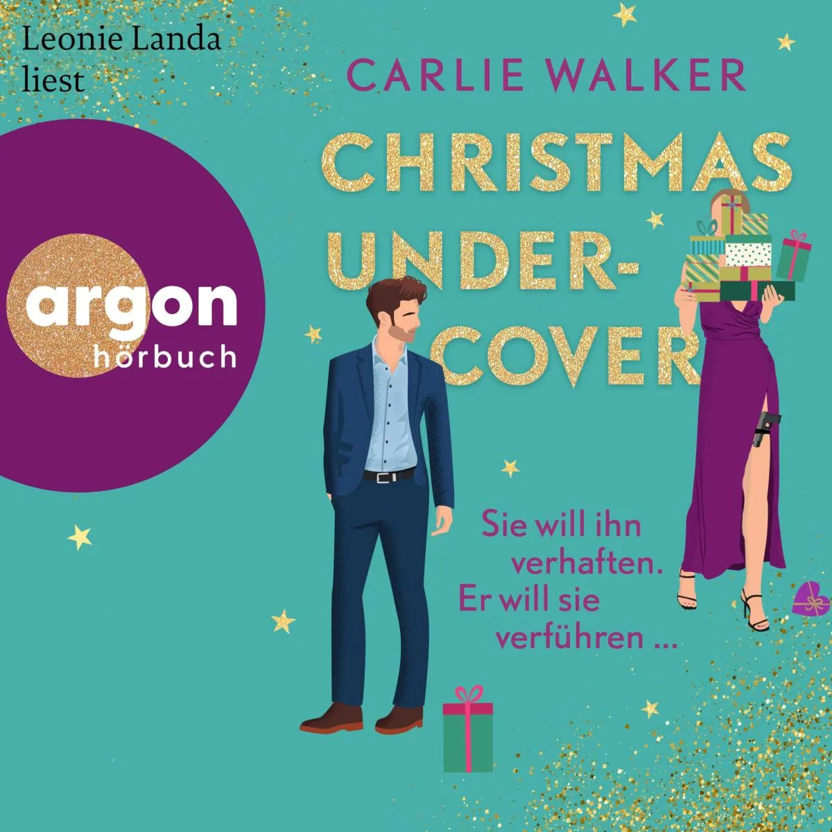 Cover: Christmas undercover (Hörbuch Download) von Carlie Walker