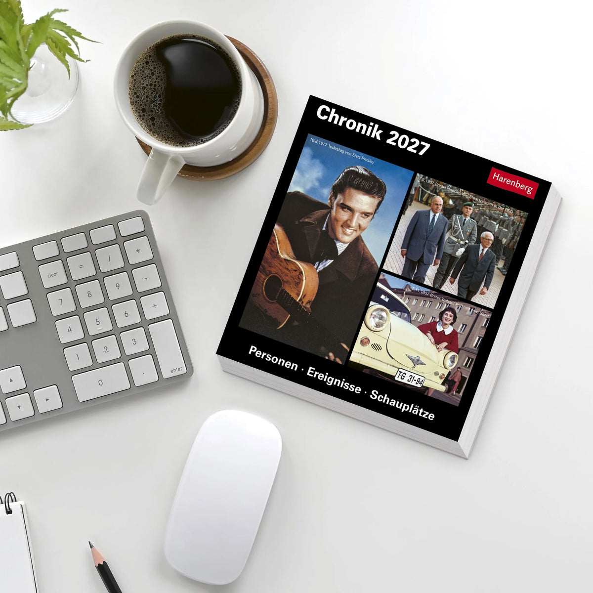 Chronik Tagesabreißkalender 2027 - Kulturkalender - Personen, Ereignisse, Schauplätze – Ansicht