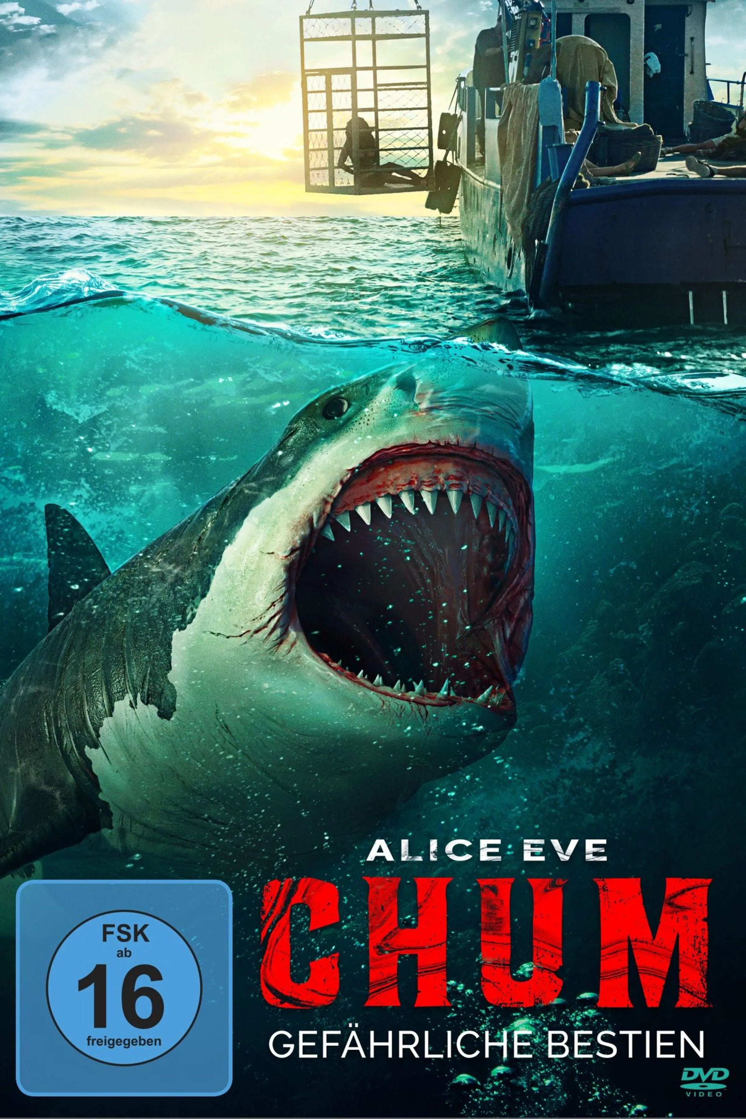 DVD-Cover: Chum - Gefährliche Bestien. Regie: Jonathan Zuck