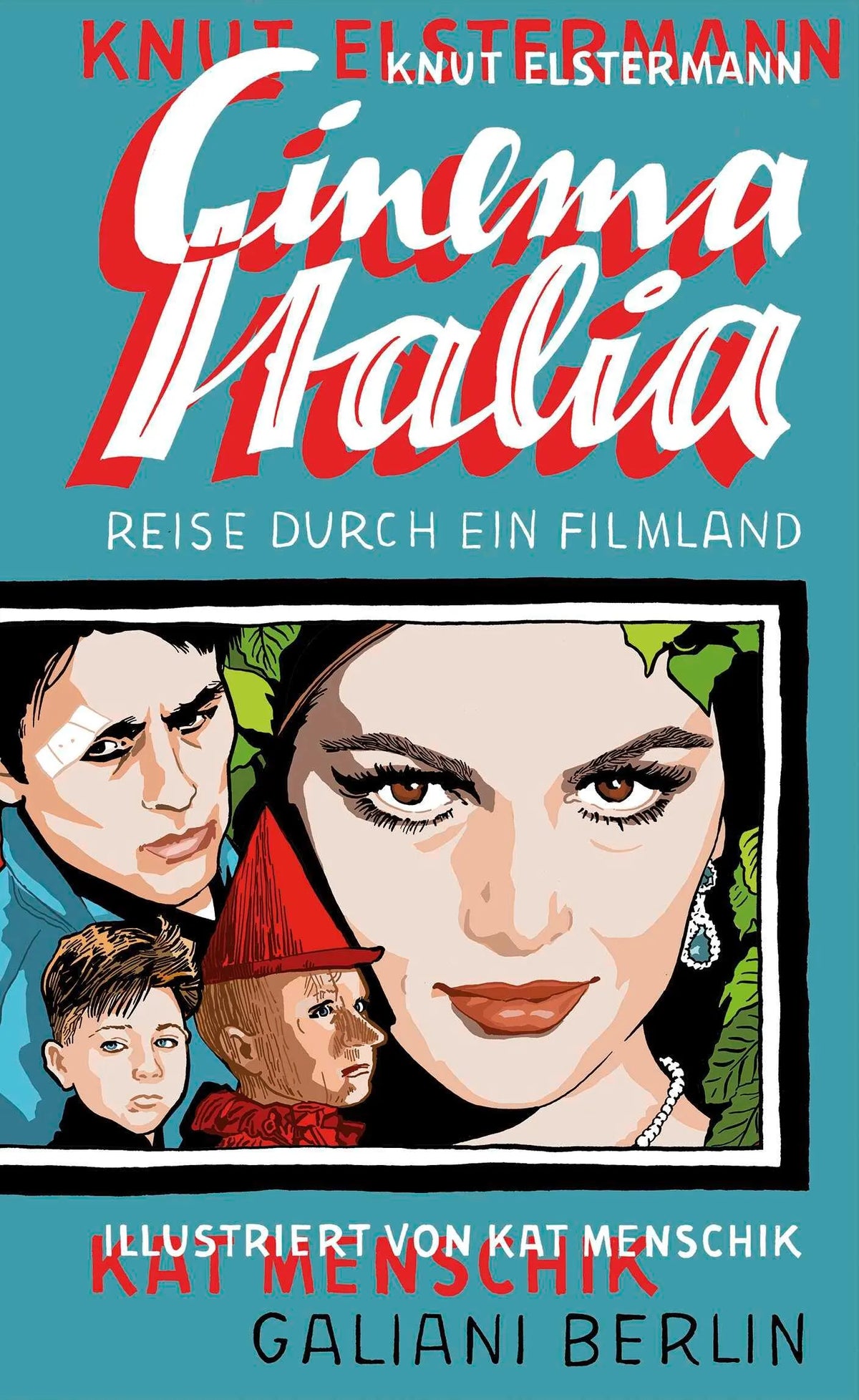 Cover: Cinema Italia (Hardcover) von Kat Menschik