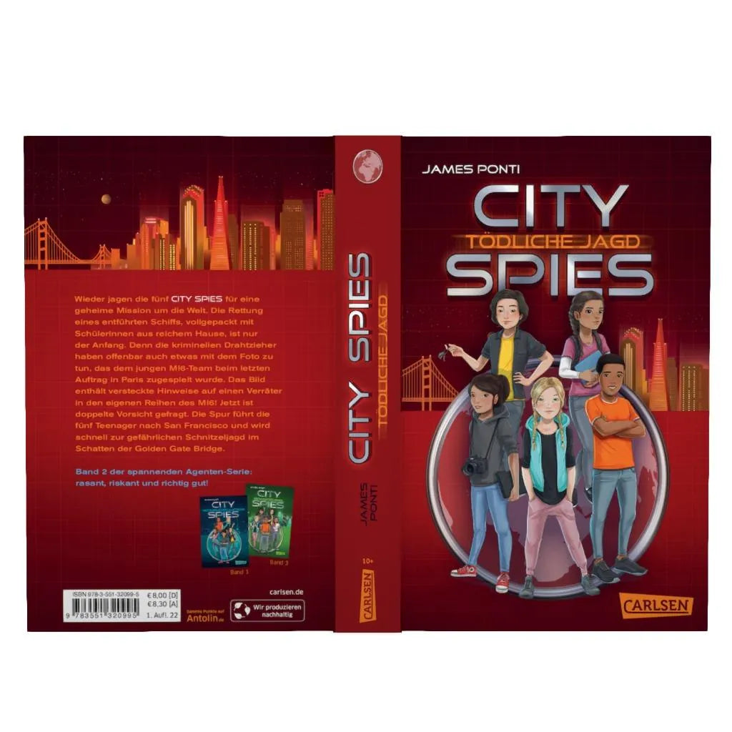Produktansicht: City Spies 2: Tödliche Jagd (Taschenbuch)