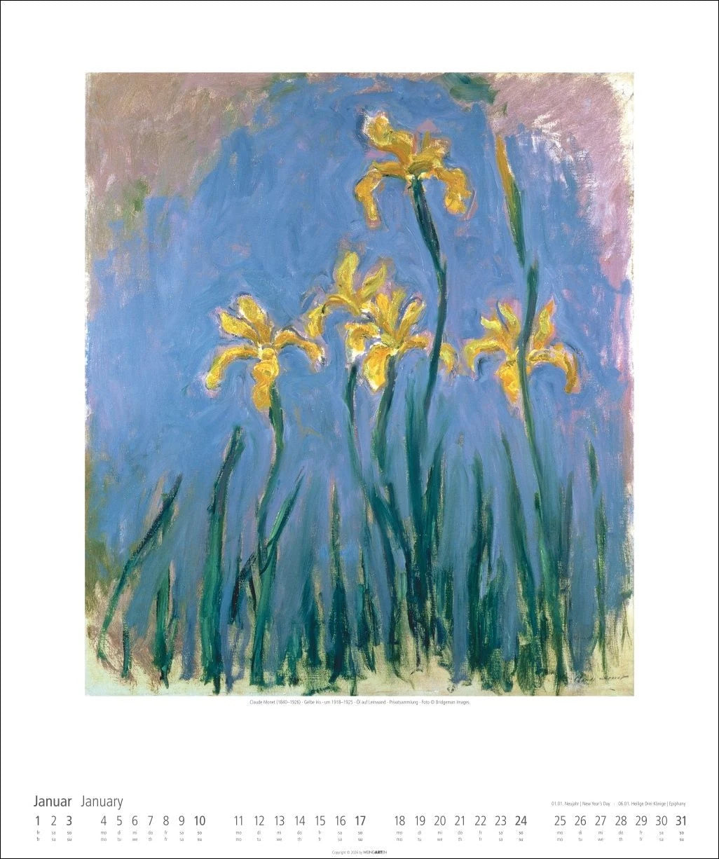 Claude Monet Im Garten Kalender 2027 - Im Garten – Ansicht