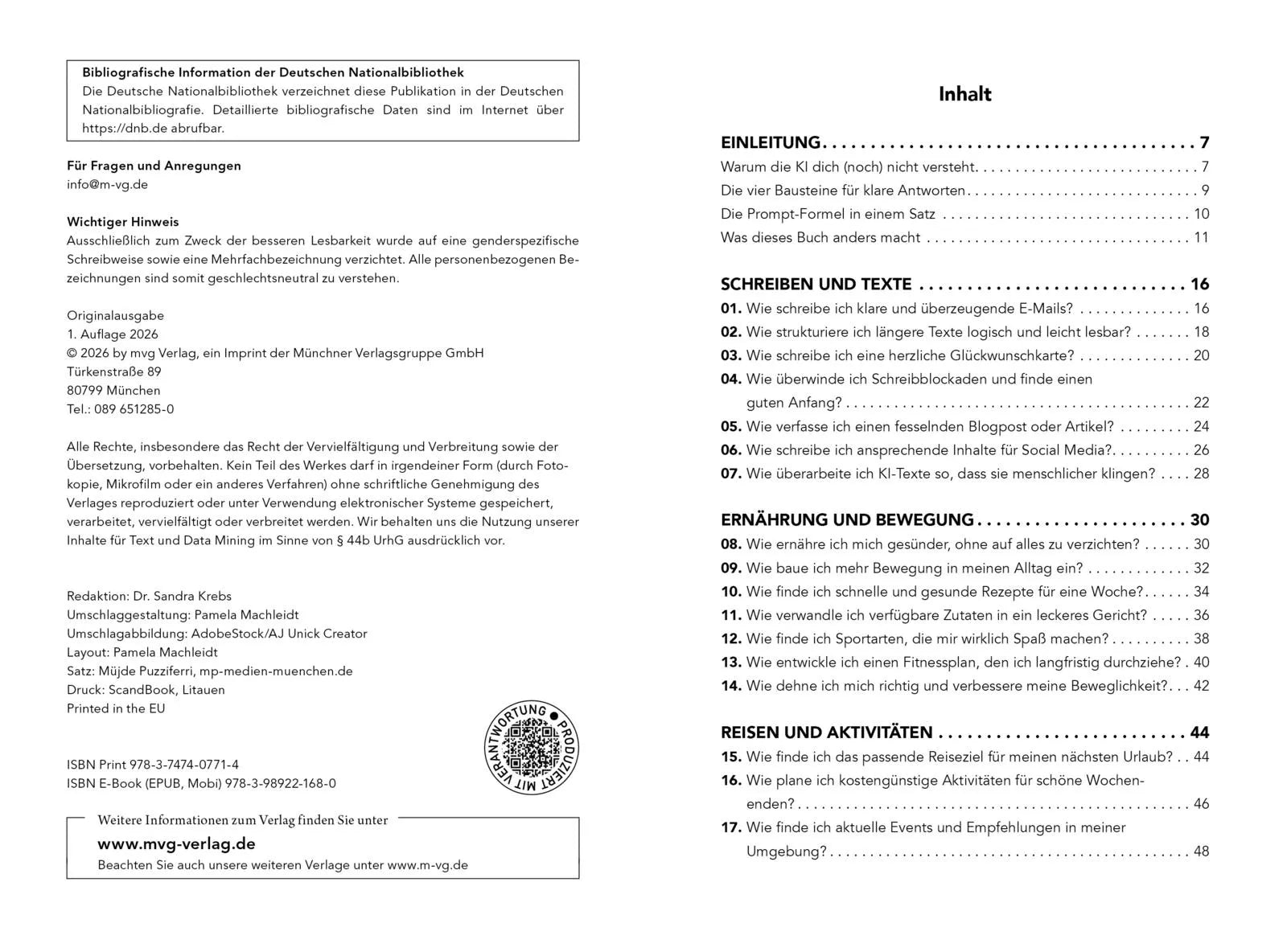 Detailansicht: Clever gefragt, prompt gelöst – die 77 besten Fragen an ChatGPT & Co. (Taschenbuch)