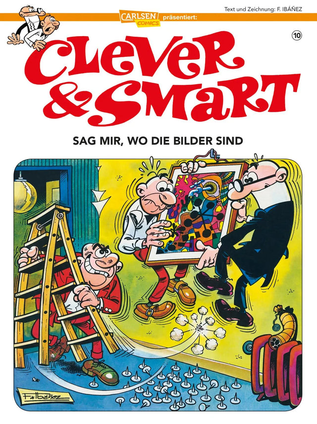 Buchcover von 'Clever und Smart 10: Sag mir, wo die Bilder sind' - Taschenbuch von Francisco Ibáñez