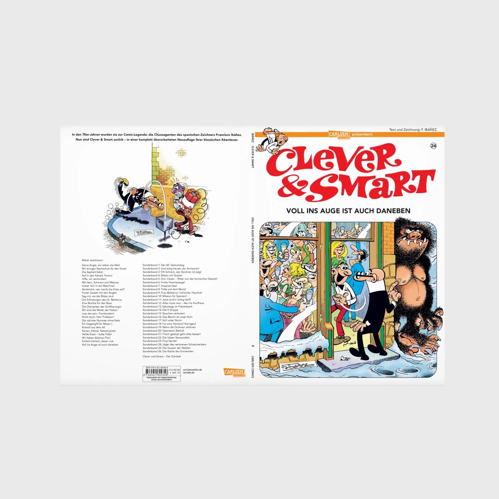 Produktansicht: Clever und Smart 24: Voll ins Auge ist auch daneben (Taschenbuch)