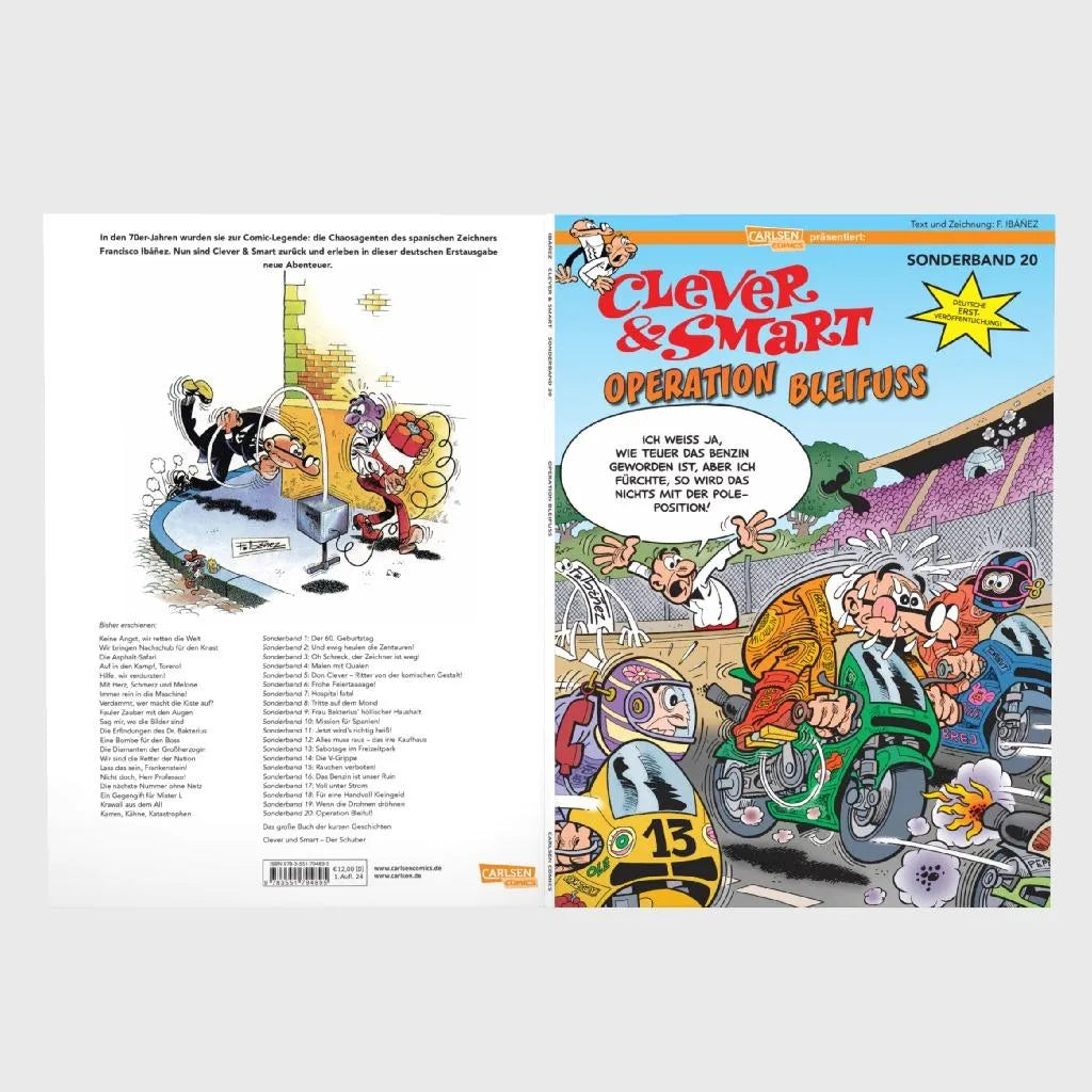 Produktansicht: Clever und Smart Sonderband 20: Operation Bleifuß (Taschenbuch)