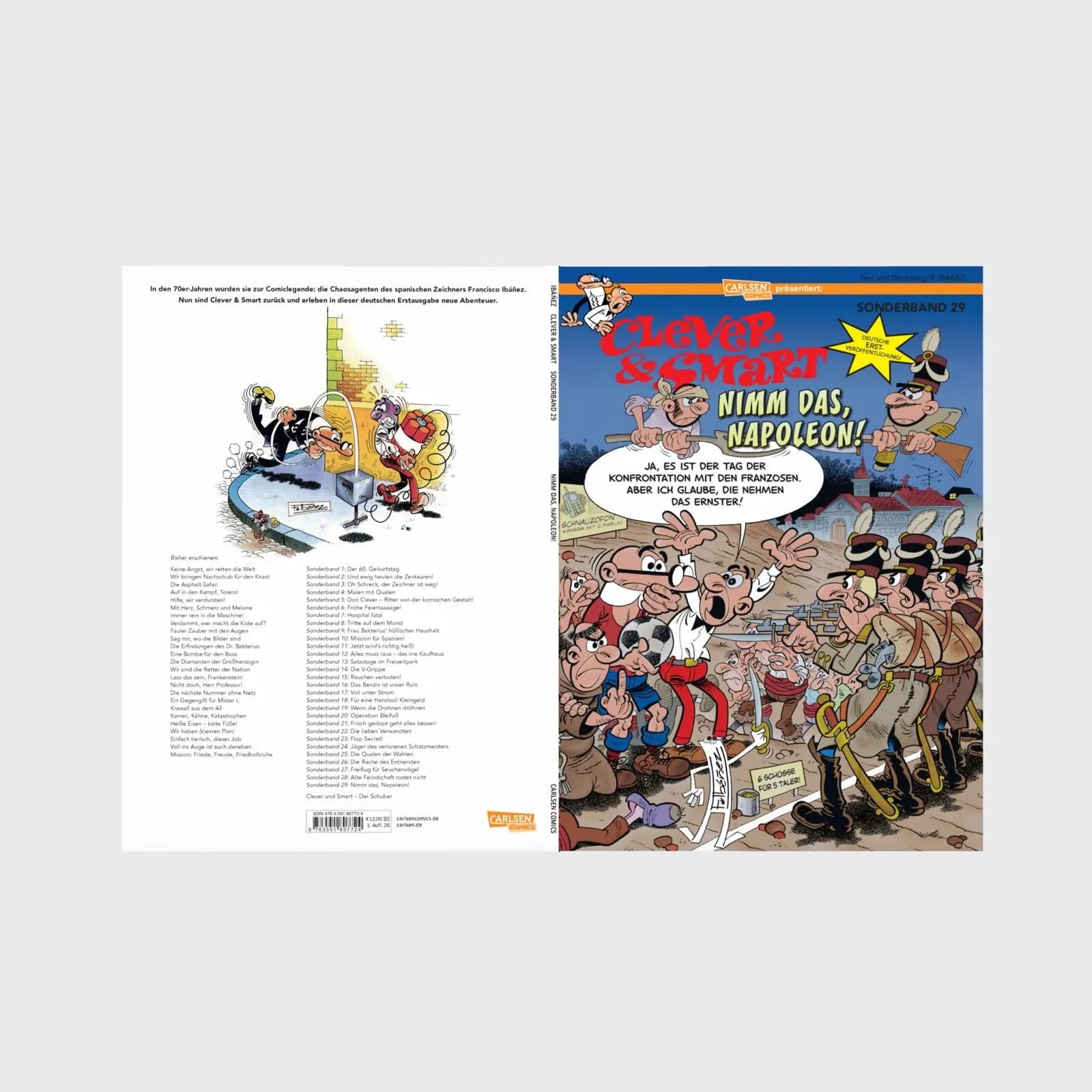 Detailansicht: Clever und Smart Sonderband 29: Nimm das, Napoleon! (Taschenbuch)