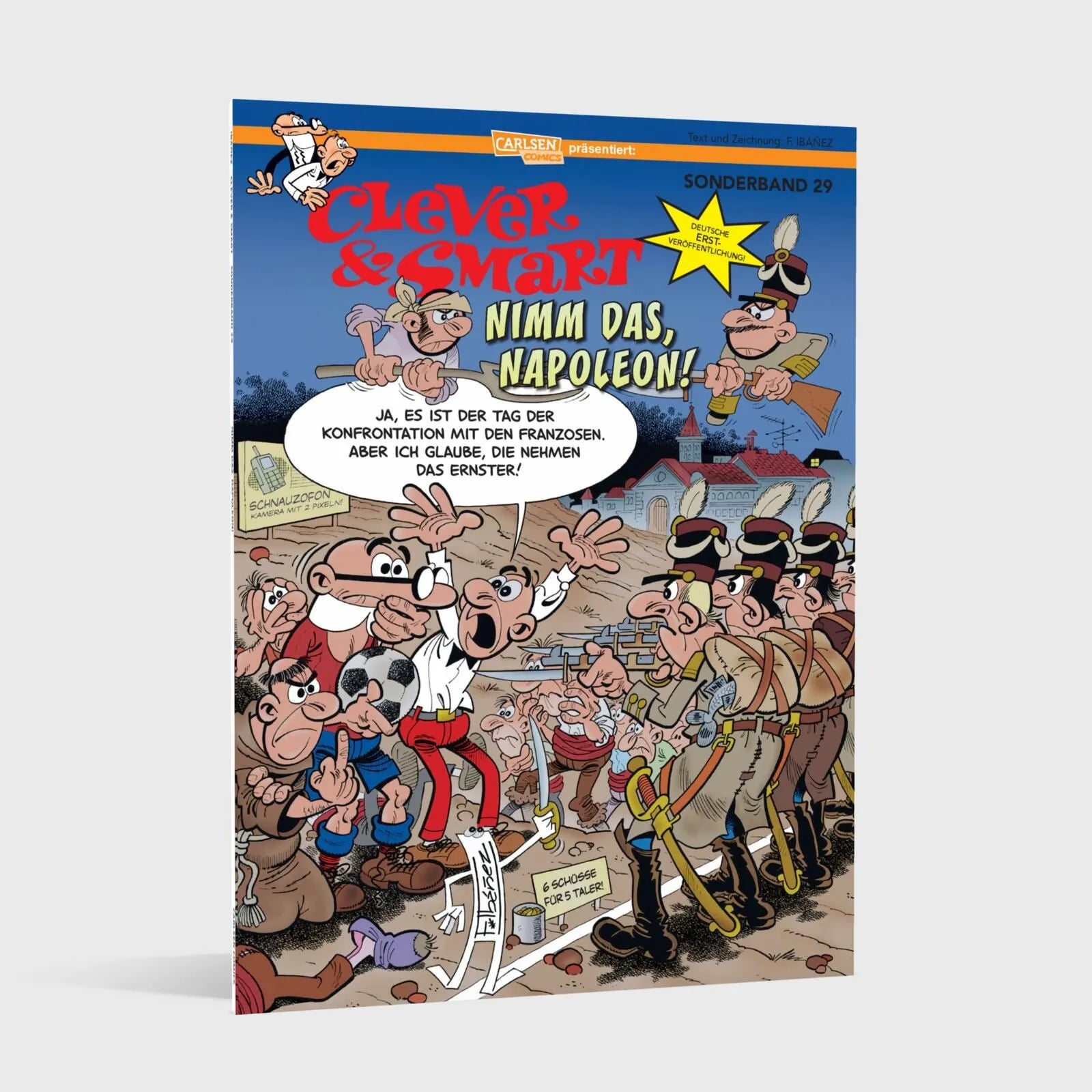 Detailansicht: Clever und Smart Sonderband 29: Nimm das, Napoleon! (Taschenbuch)