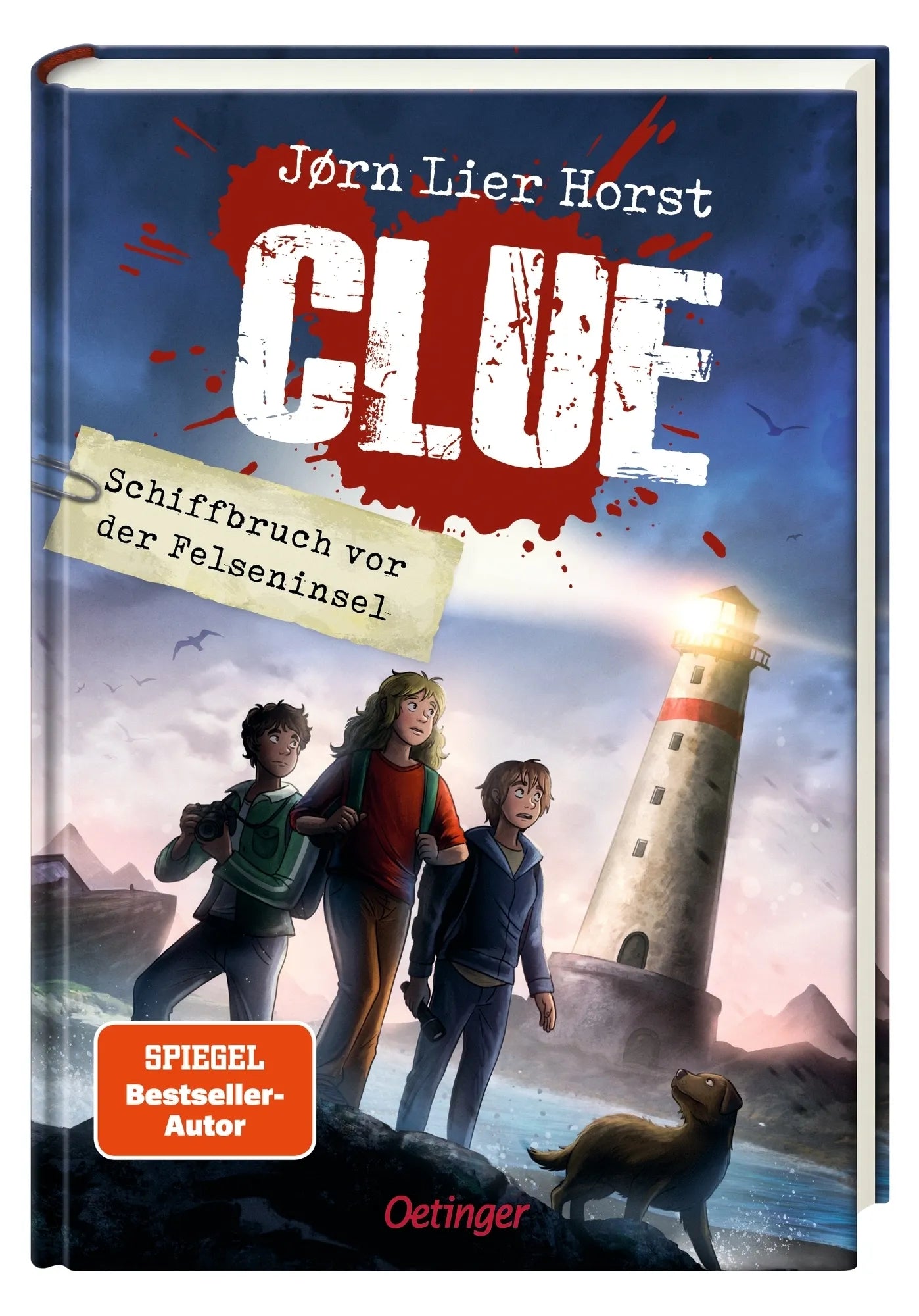 Produktansicht: CLUE 1. Schiffbruch vor der Felseninsel (Gebundene Ausgabe)