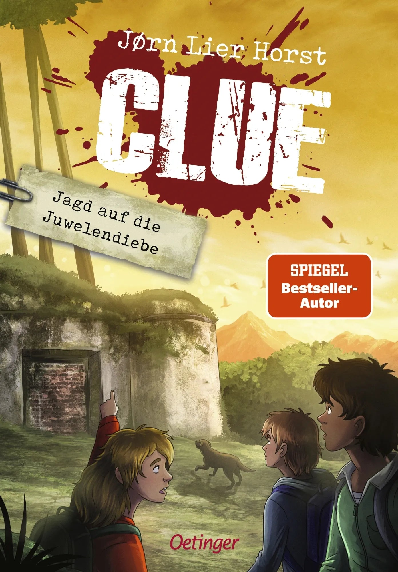 Buchcover von 'CLUE 2. Jagd auf die Juwelendiebe' - Gebundene Ausgabe von Jørn Lier Horst