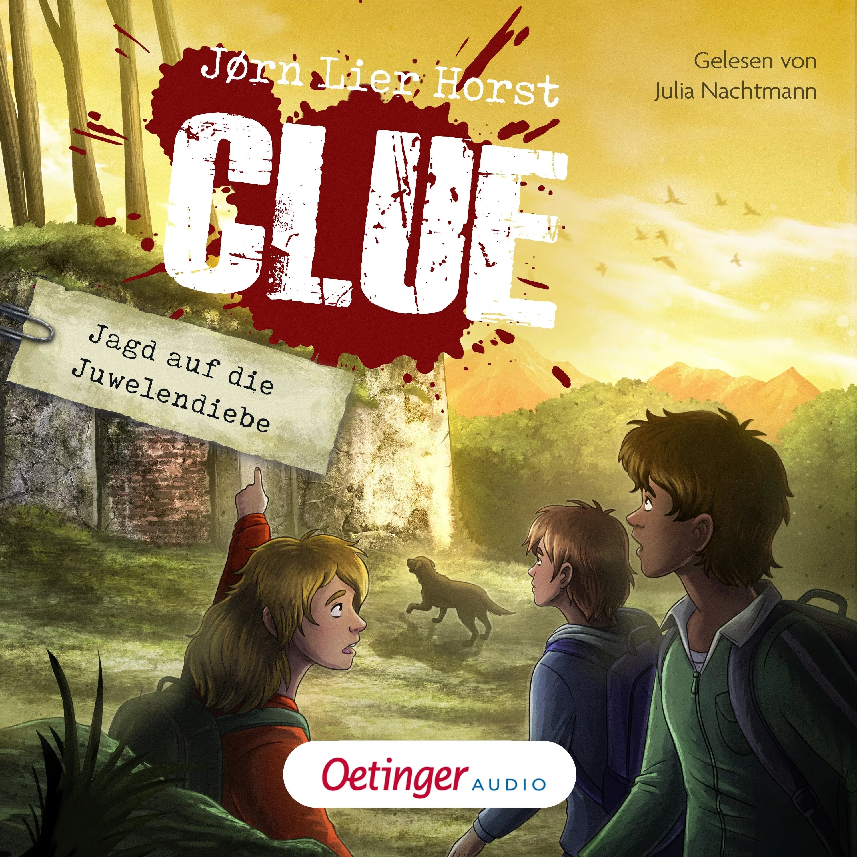 Cover: CLUE 2. Jagd auf die Juwelendiebe (Hörbuch Download) von Jørn Lier Horst