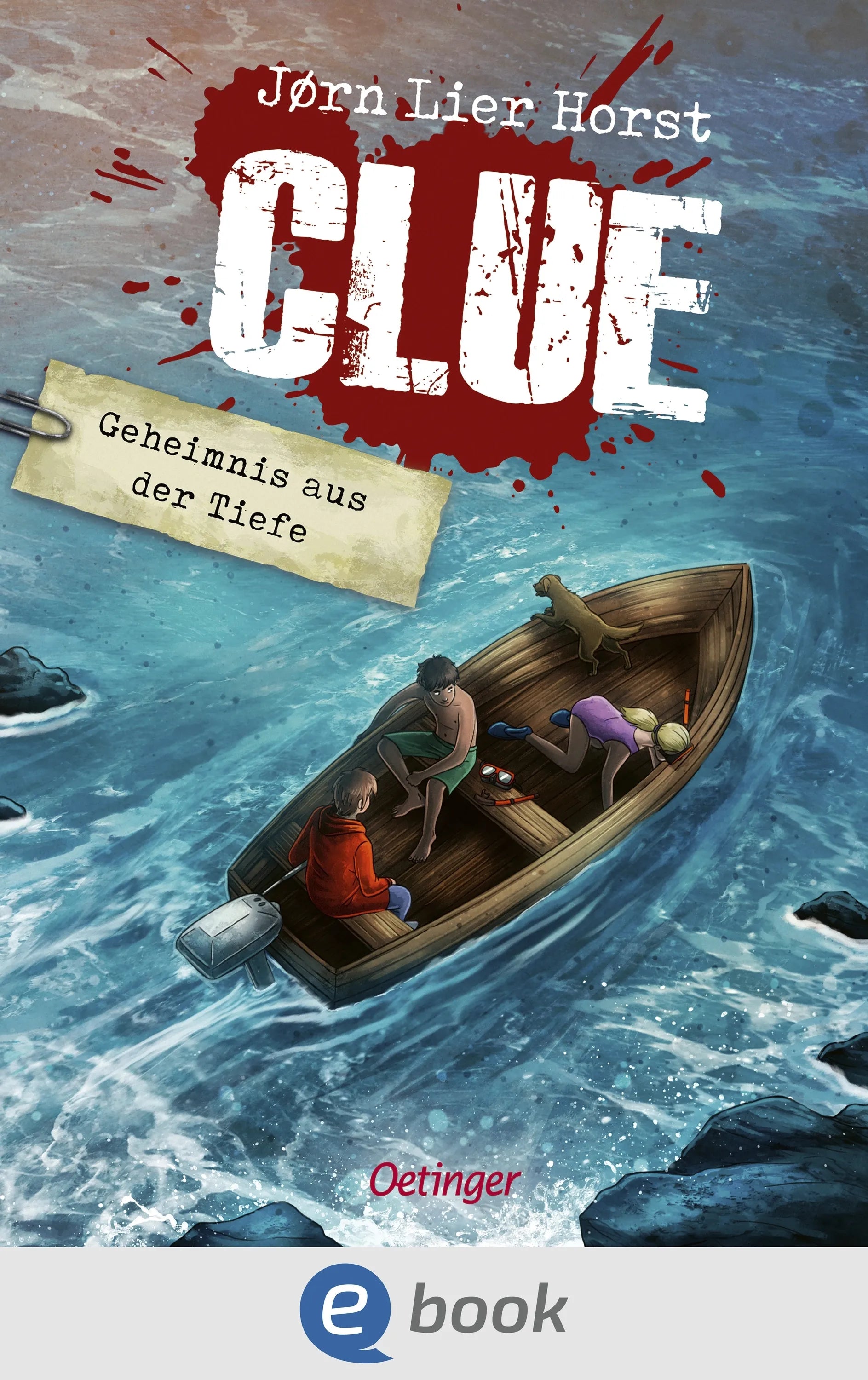 Cover: CLUE 3. Geheimnis aus der Tiefe (E-Book) von Jørn Lier Horst