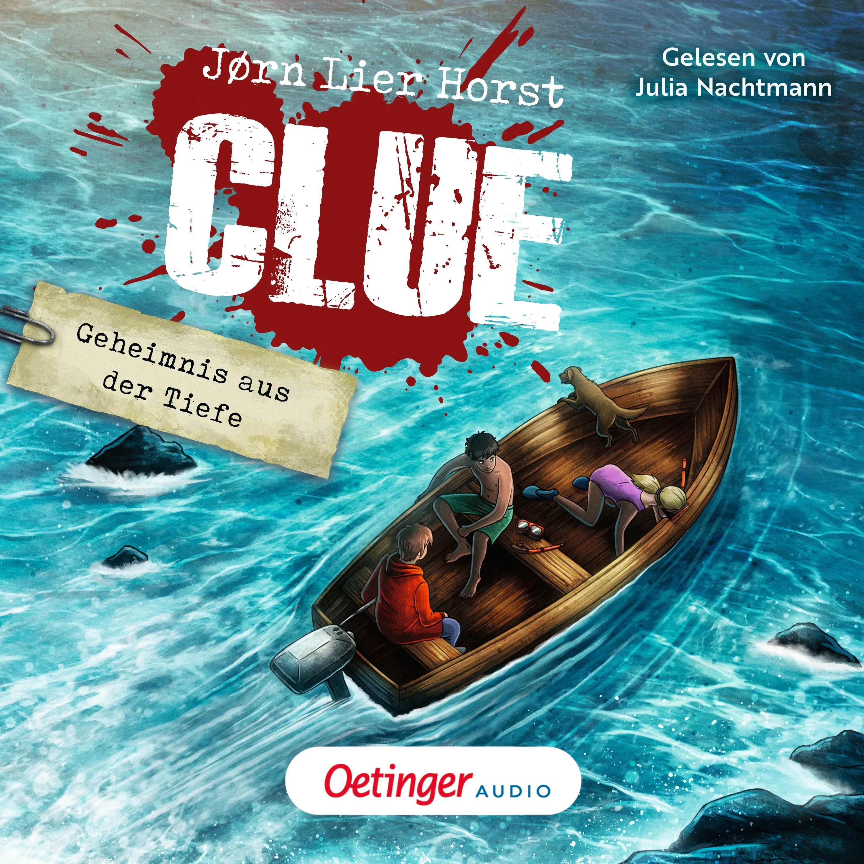 Cover: CLUE 3. Geheimnis aus der Tiefe (Hörbuch Download) von Jørn Lier Horst