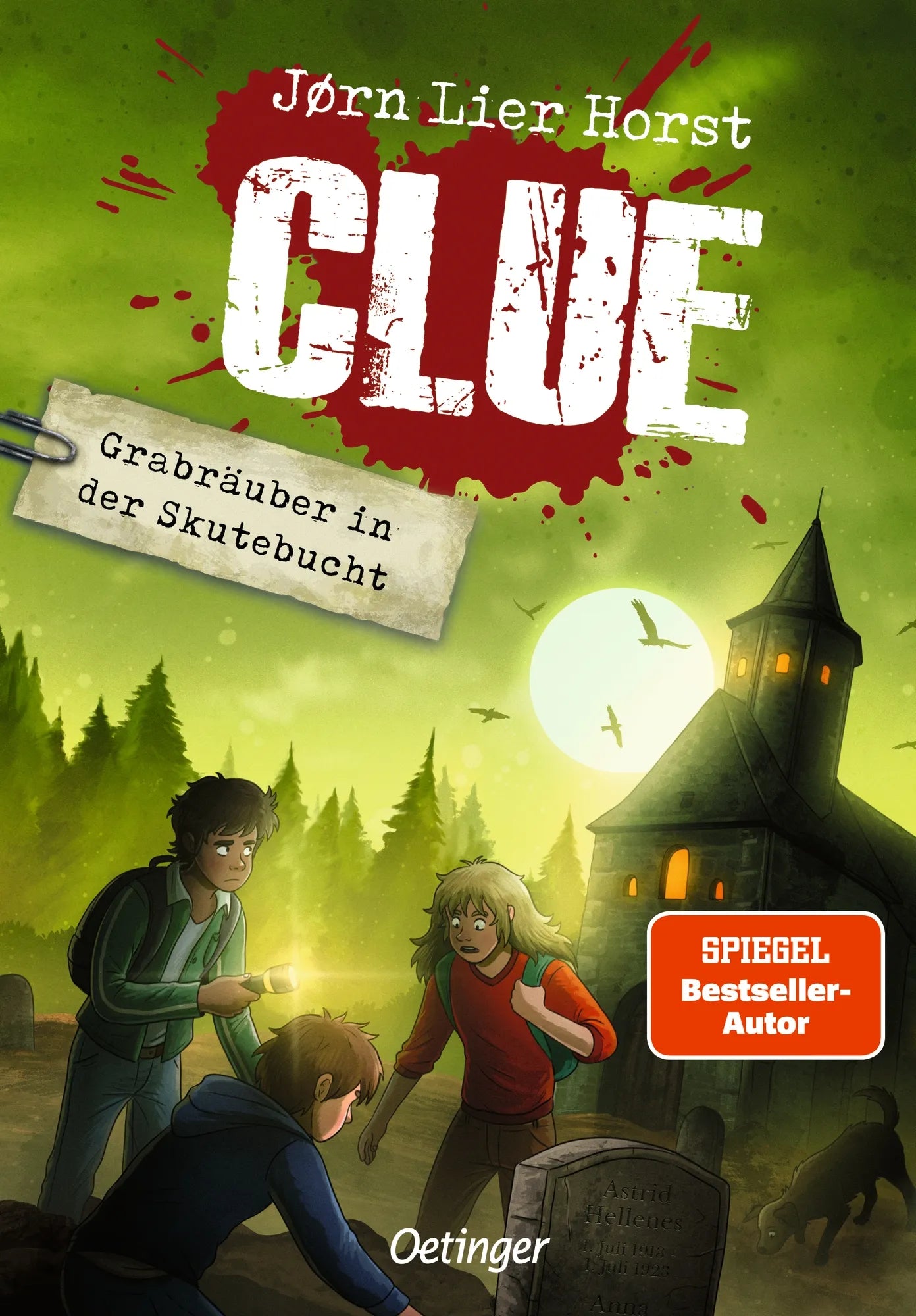 Cover: CLUE 4. Grabräuber in der Skutebucht (Hardcover) von Jørn Lier Horst