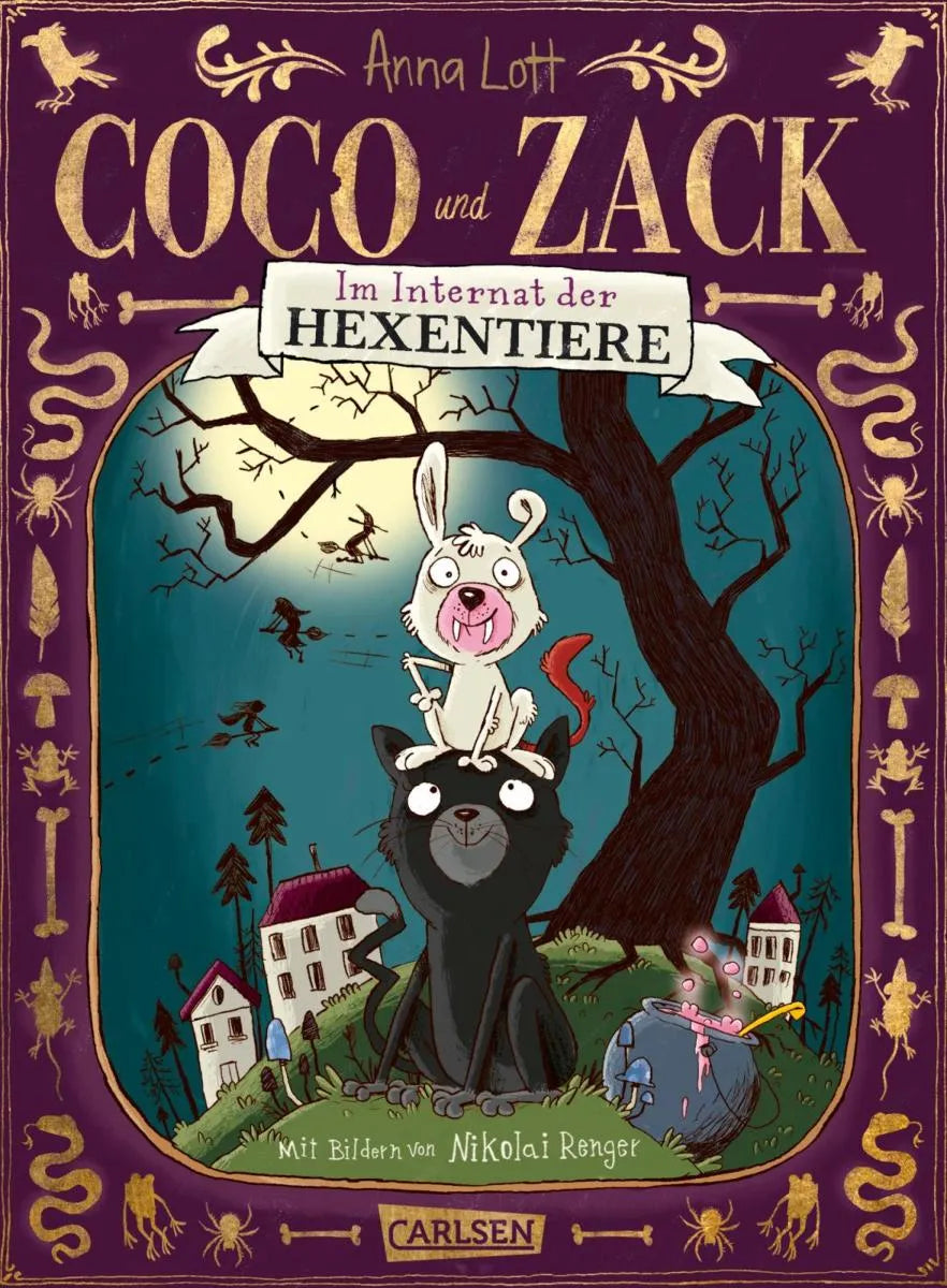 Cover: Coco und Zack: Coco und Zack - Im Internat der Hexentiere (E-Book) von Anna Lott