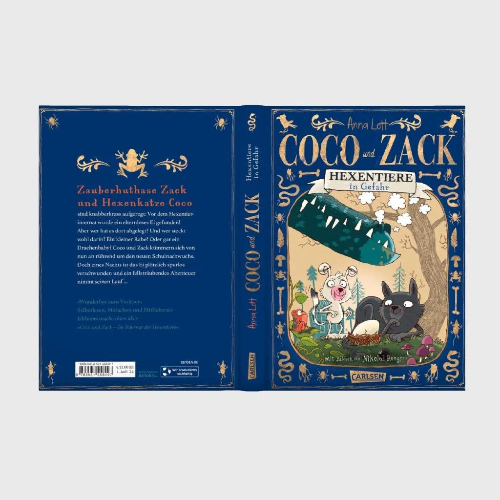 Produktansicht: Coco und Zack: Hexentiere in Gefahr (Gebundene Ausgabe)
