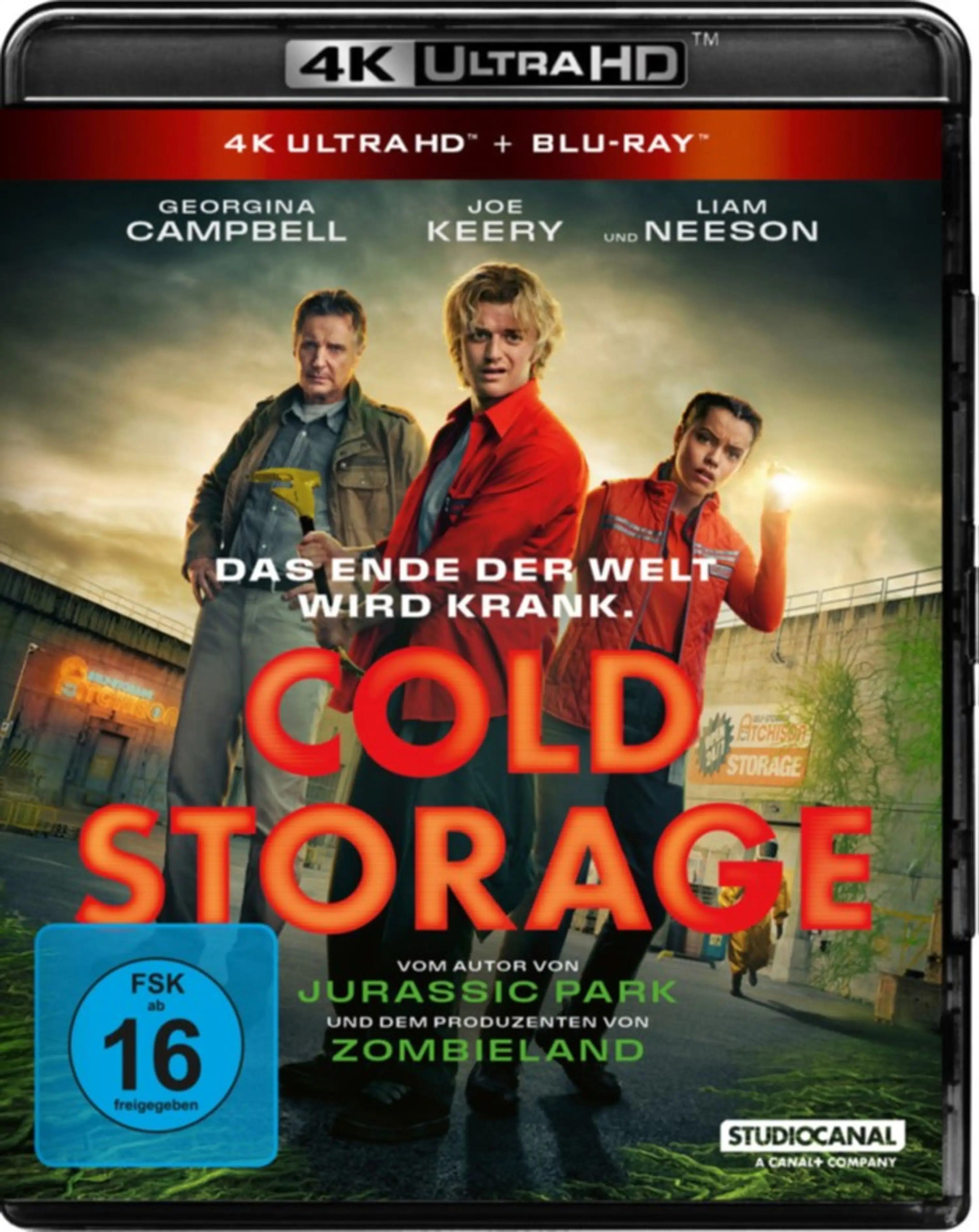 Cold Storage 4K UHD Blu-ray Cover – Frontcover Bild